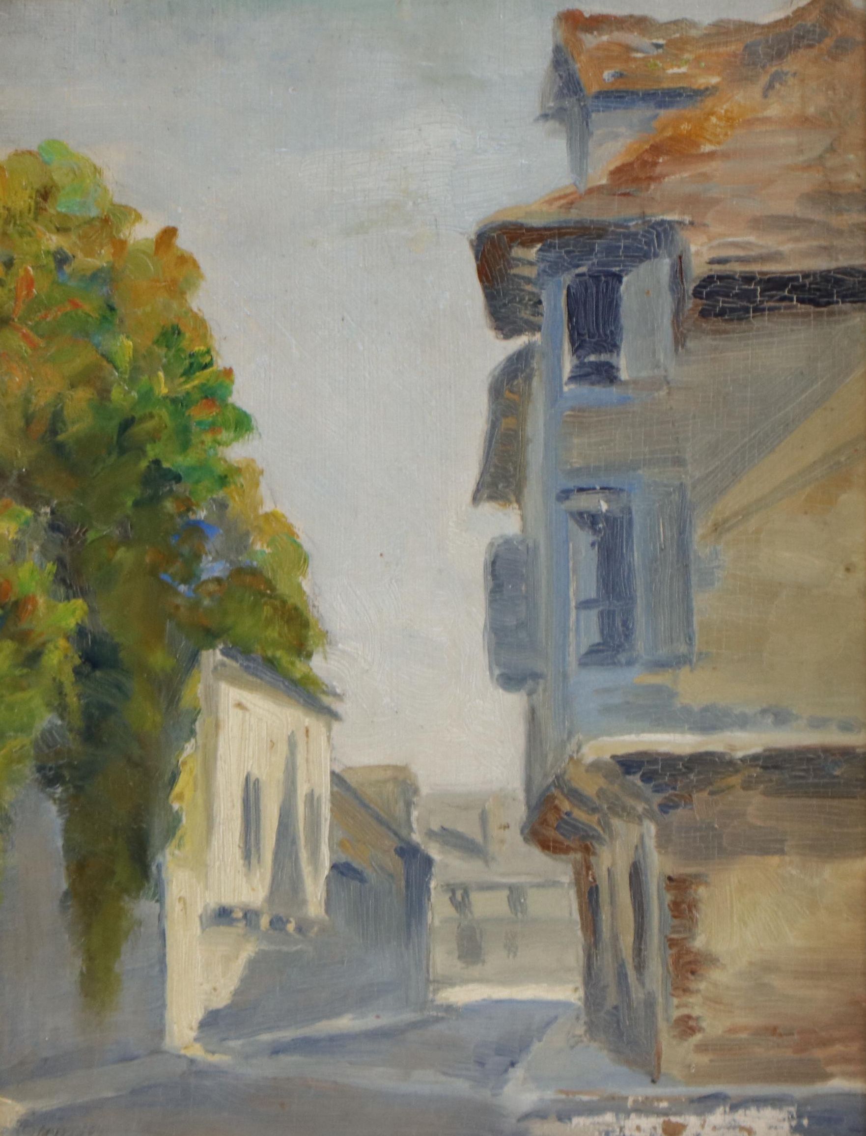 Townscape and Street Scene Oil Paintings, Early 20th Century