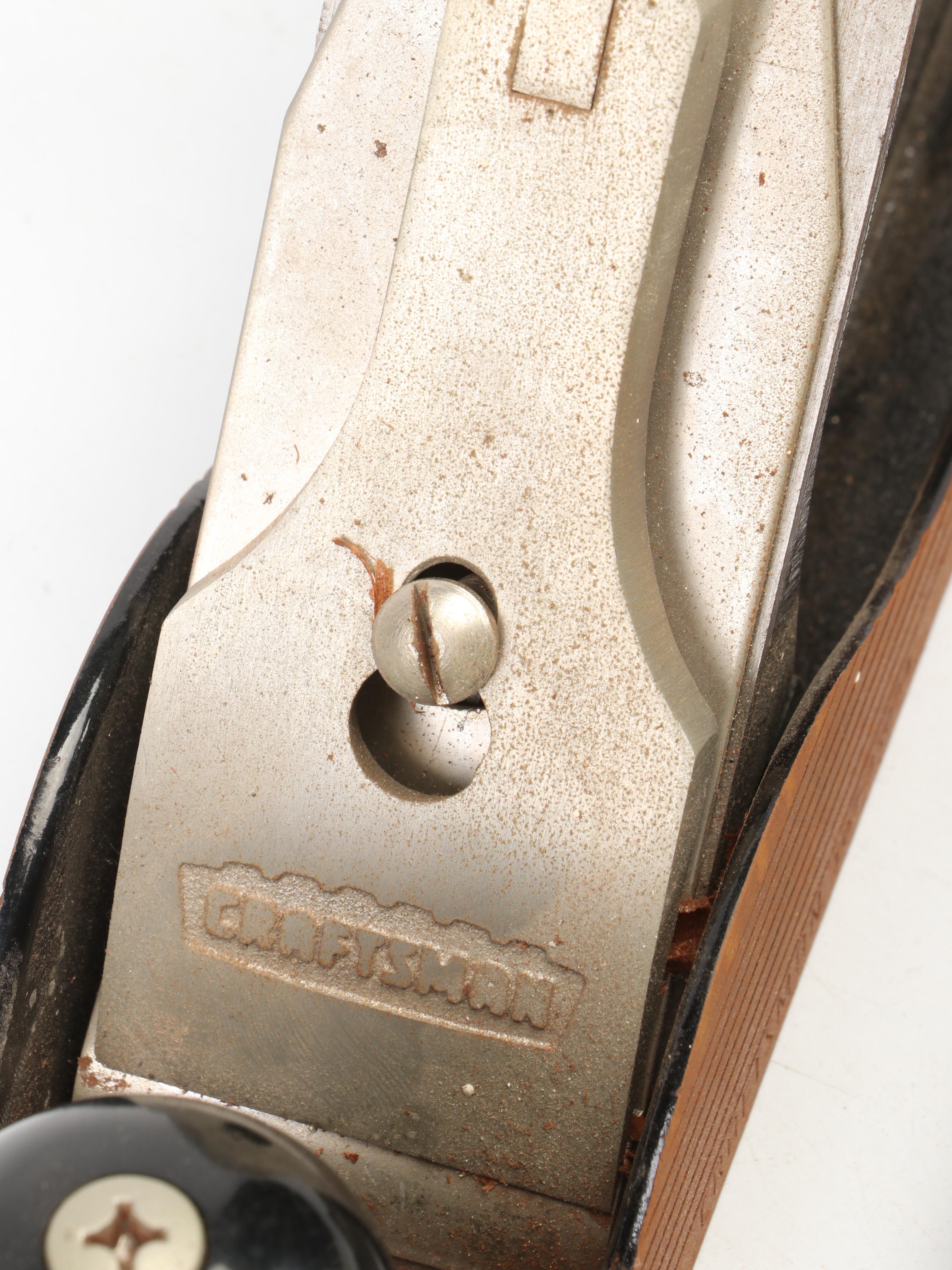 Craftsman Wood Planer with Spirit Levels, Tape Measure and Rulers