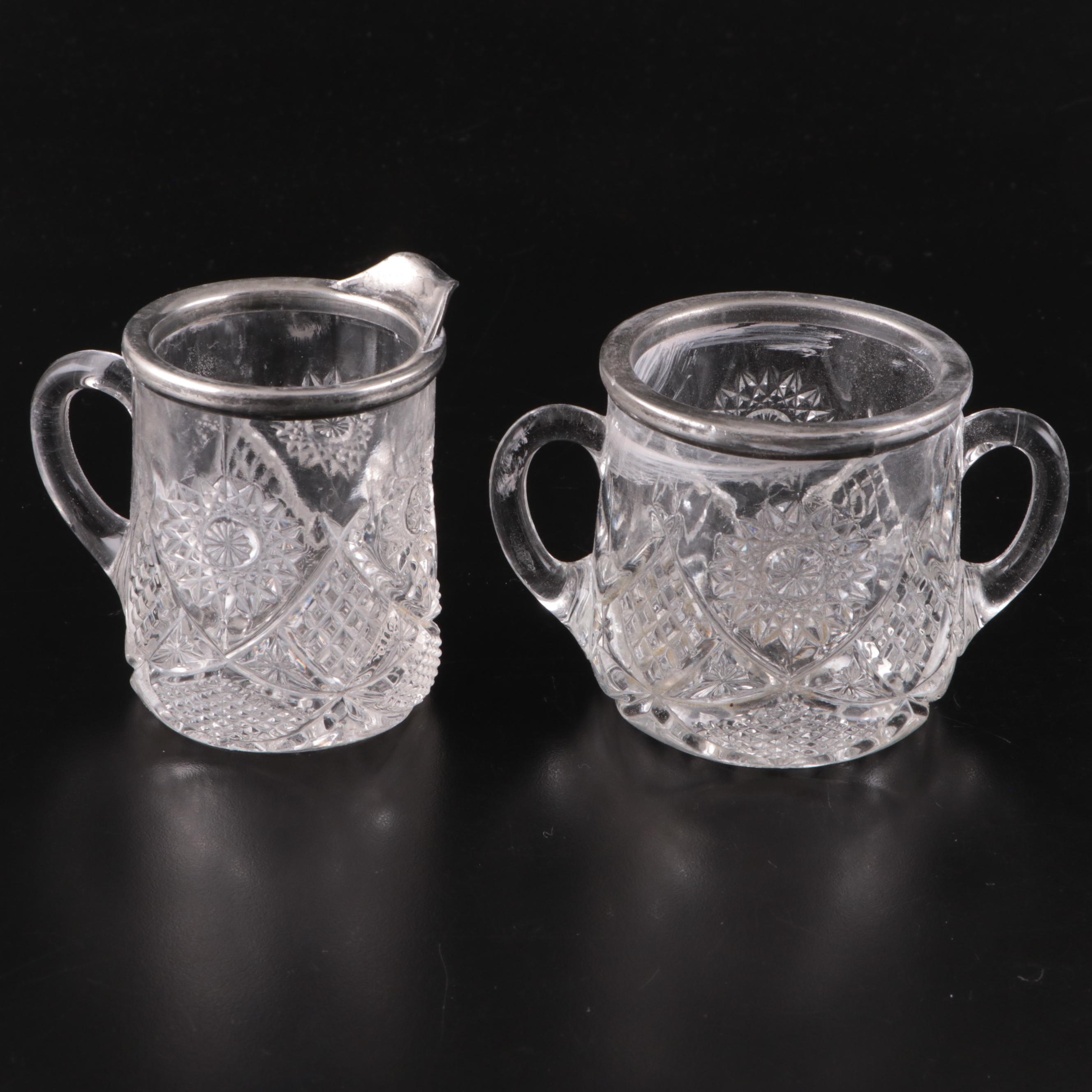 Hamilton Weighted Sterling Candlesticks with Other Table Accessories