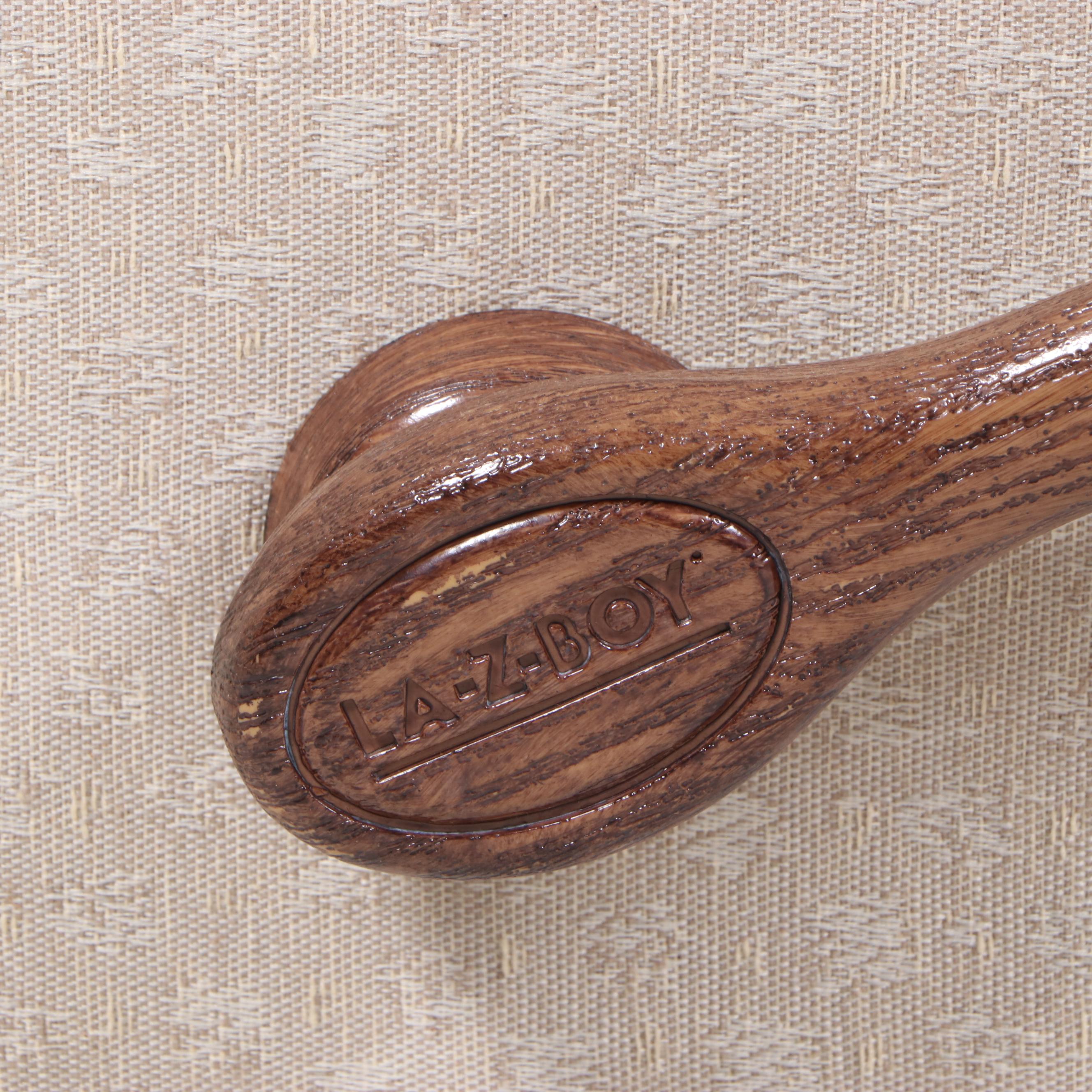 La-Z-Boy Custom-Upholstered Rocker Recliner, Late 20th Century