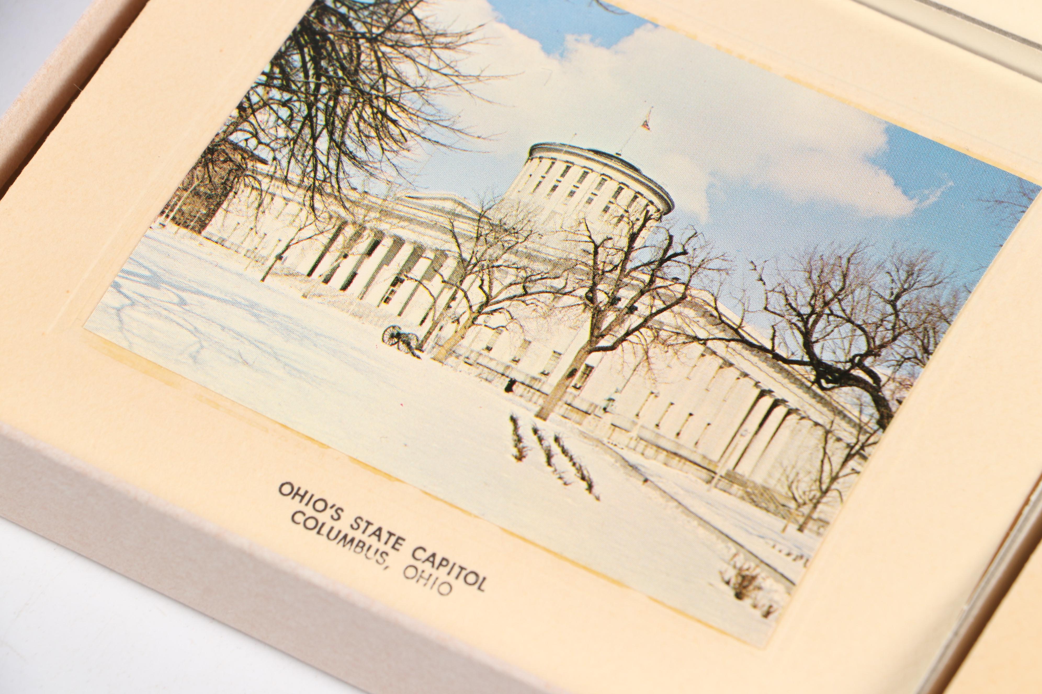 Cincinnati Ohio Souvenir Postcards, Stationery, Graftons Menu, More