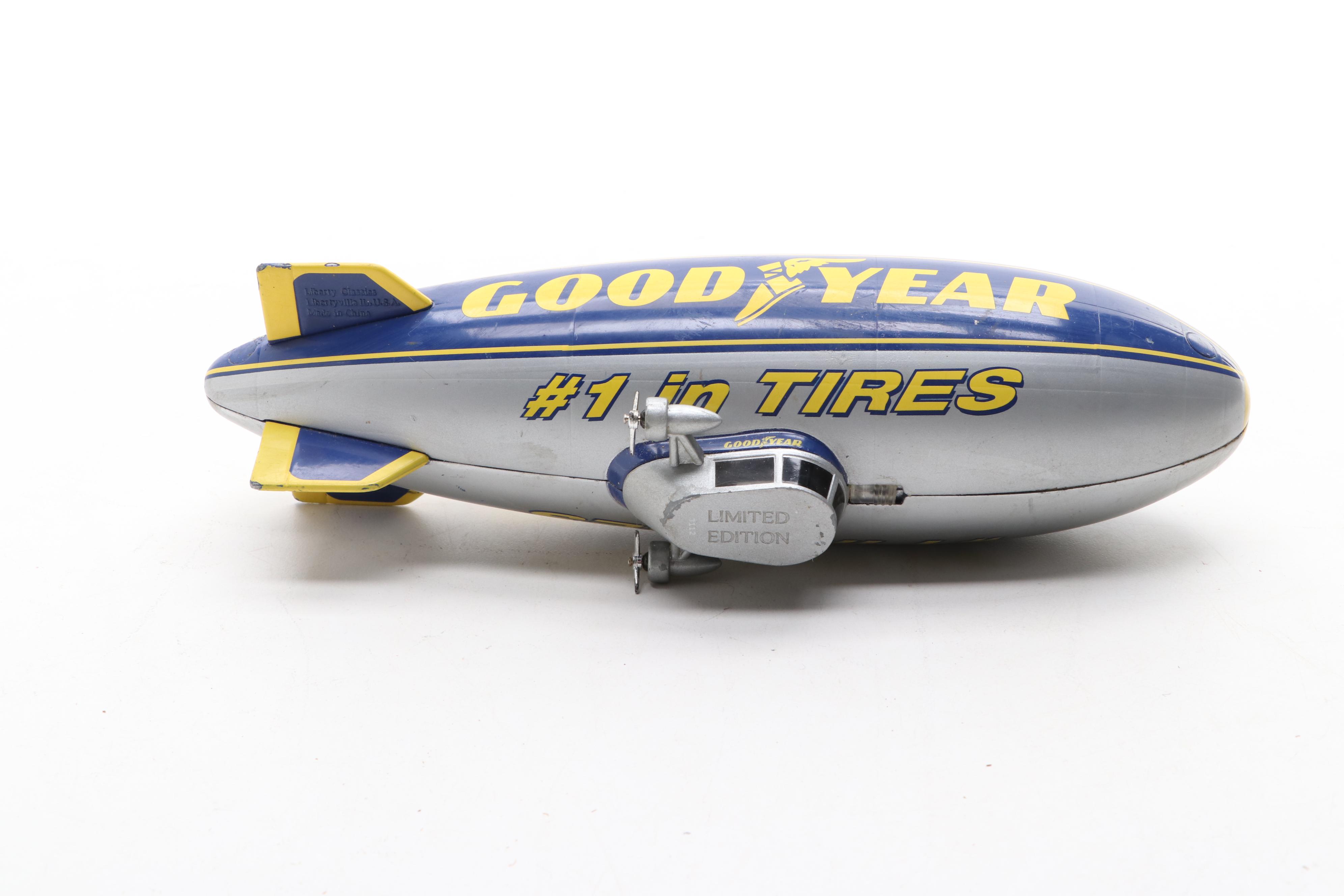 Liberty Classics "Goodyear Blimp" Model with Buddy L. Blimp Sign