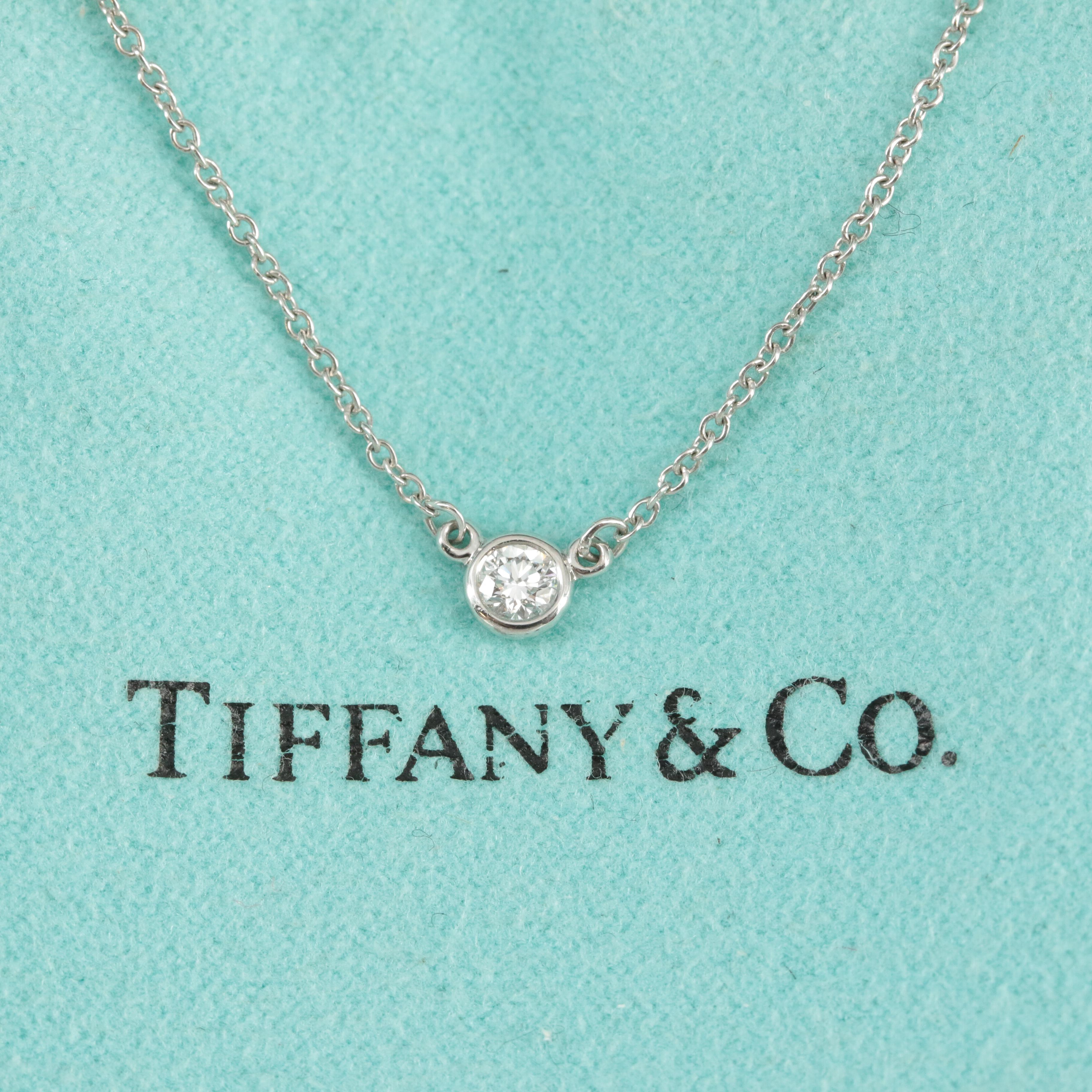 Elsa Peretti for Tiffany & Co. Platinum and Diamond Necklace