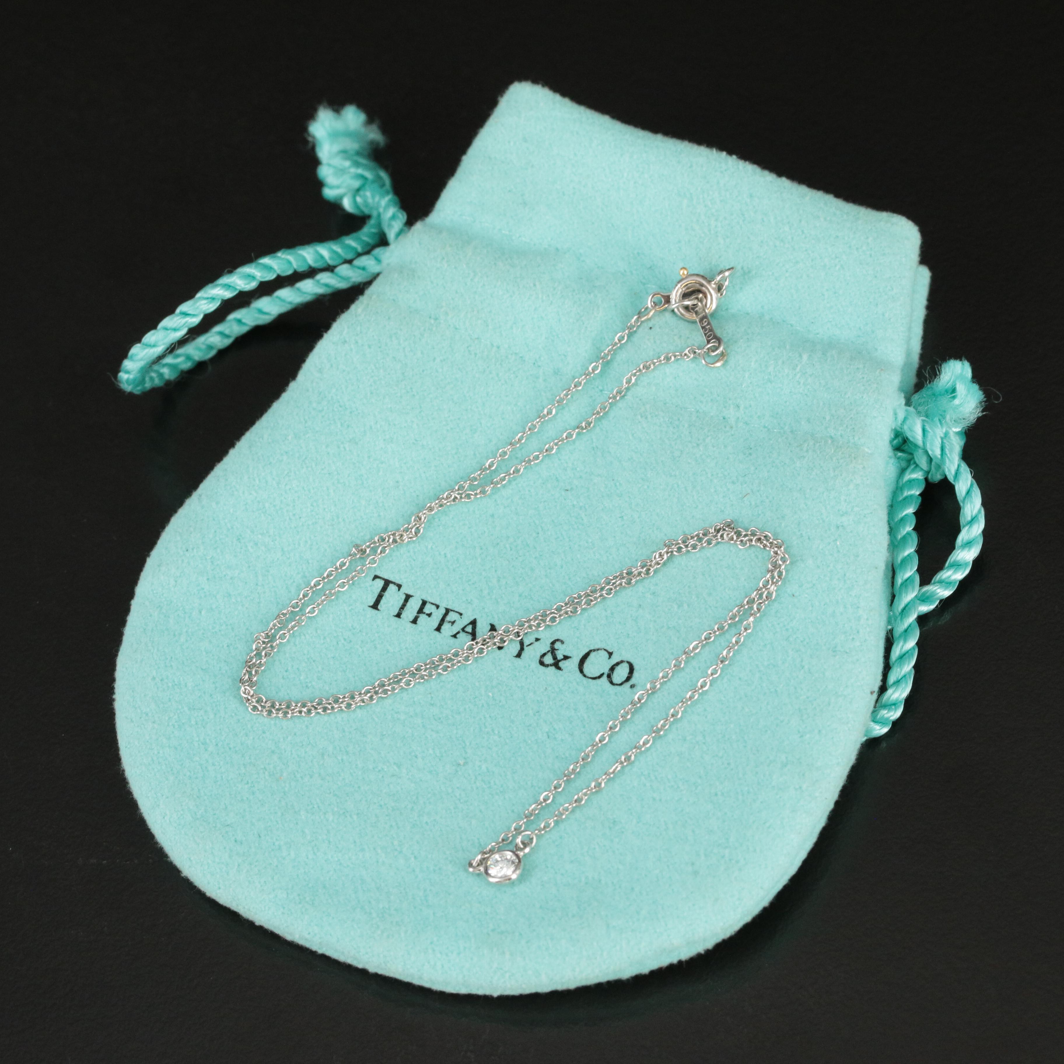 Elsa Peretti for Tiffany & Co. Platinum and Diamond Necklace