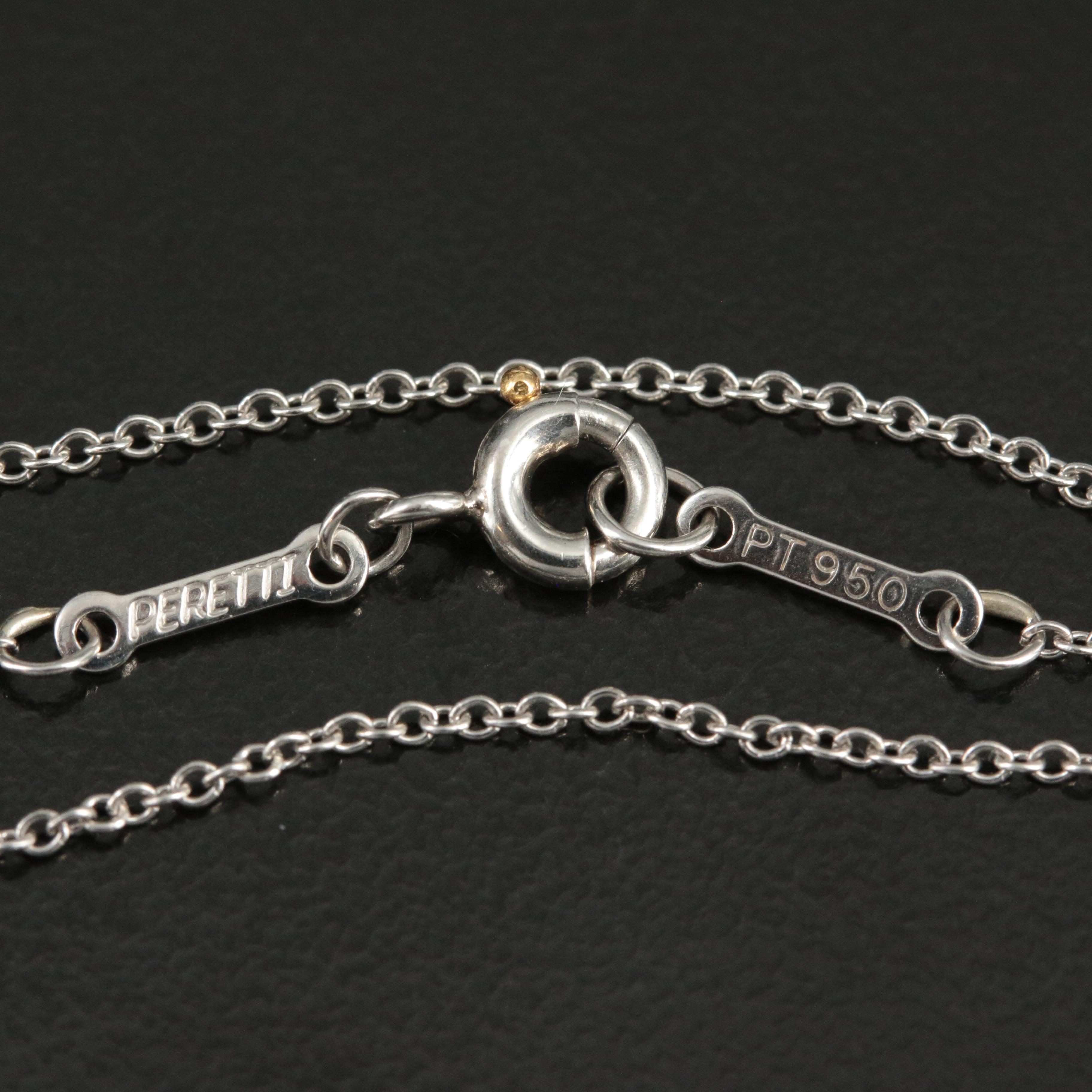 Elsa Peretti for Tiffany & Co. Platinum and Diamond Necklace