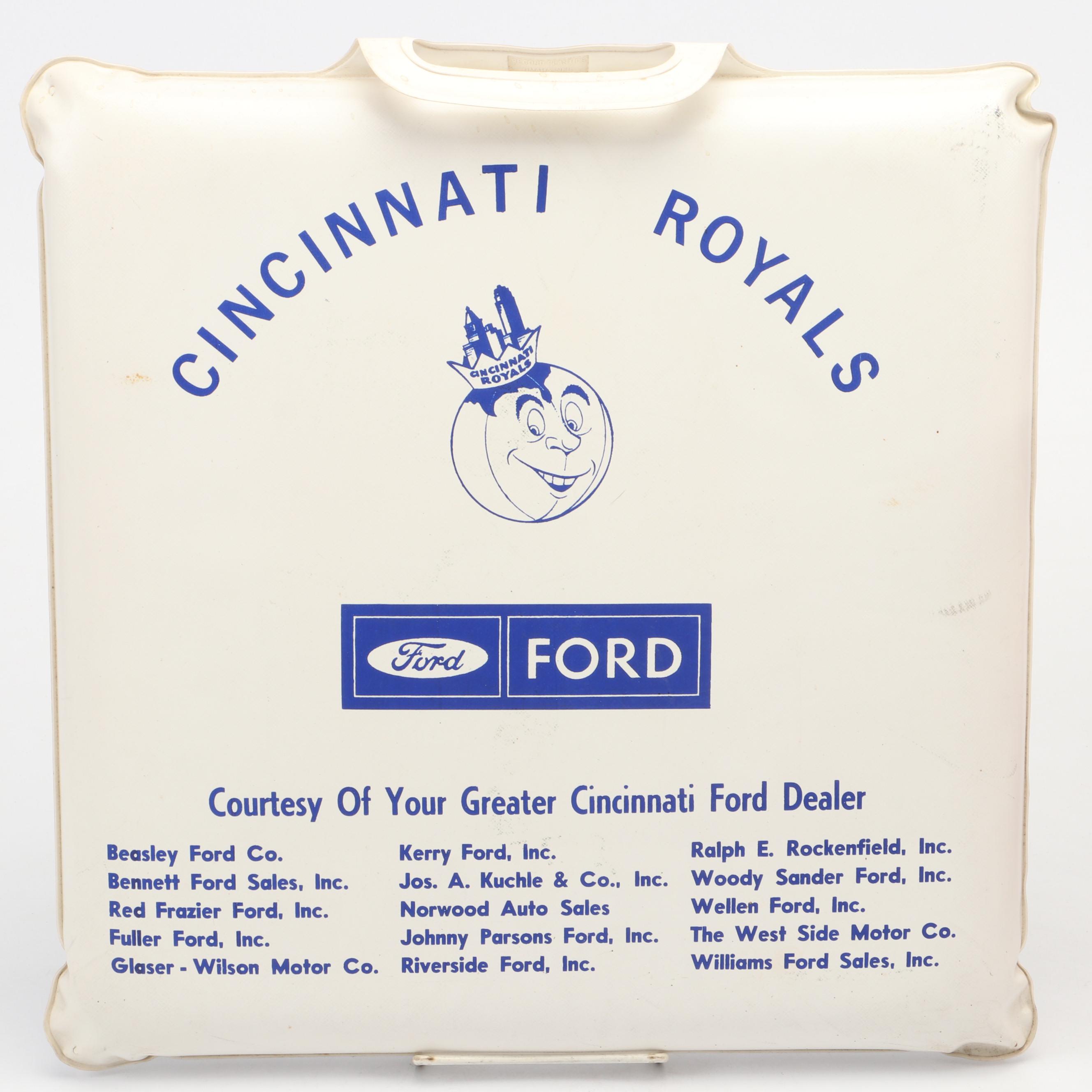 1961 World Series Media Guide with Super Bowl XVI Pins and More