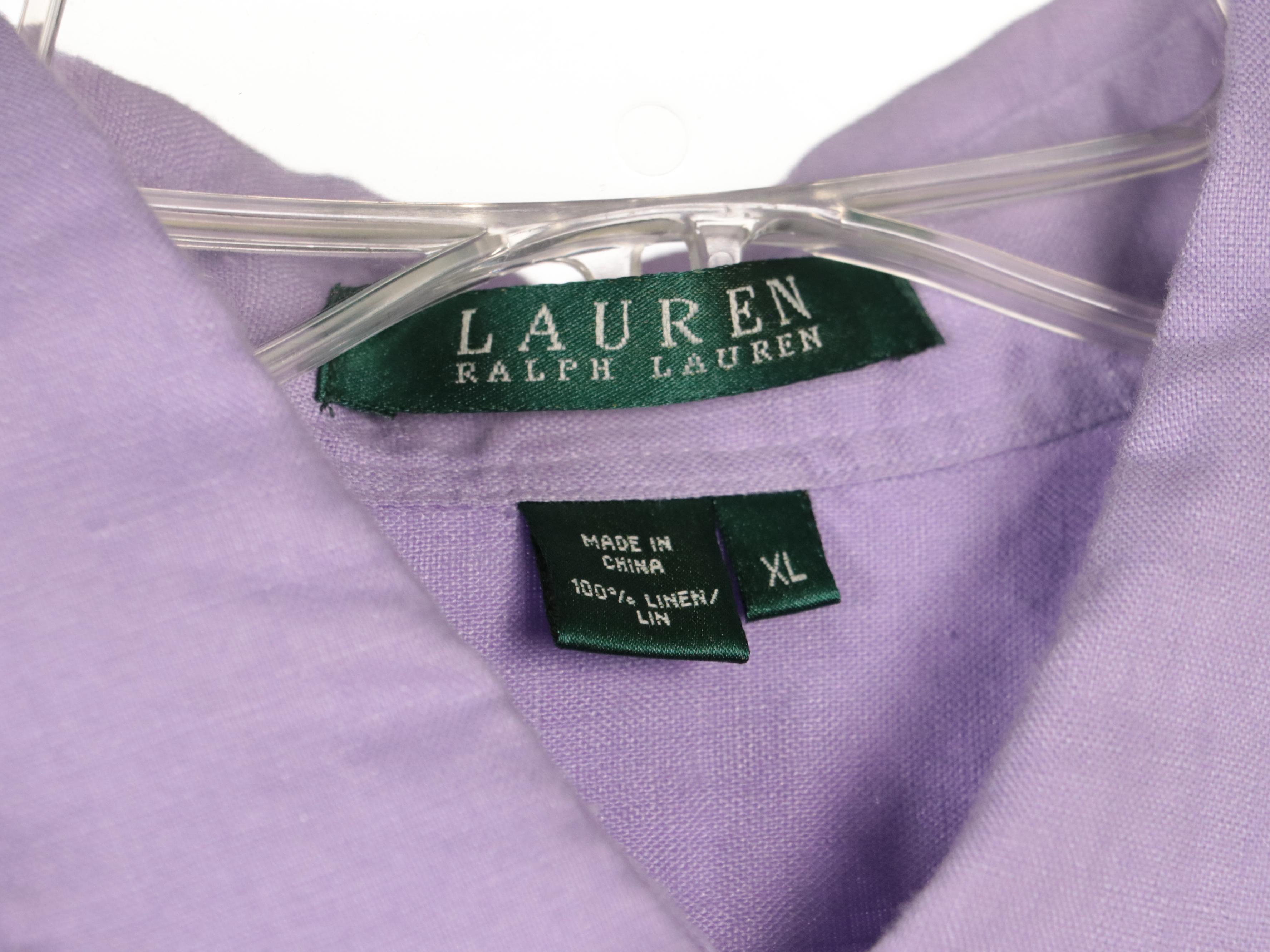 Ralph Lauren Denim Blue and Other Colored Long Sleeve Button-Up Shirts