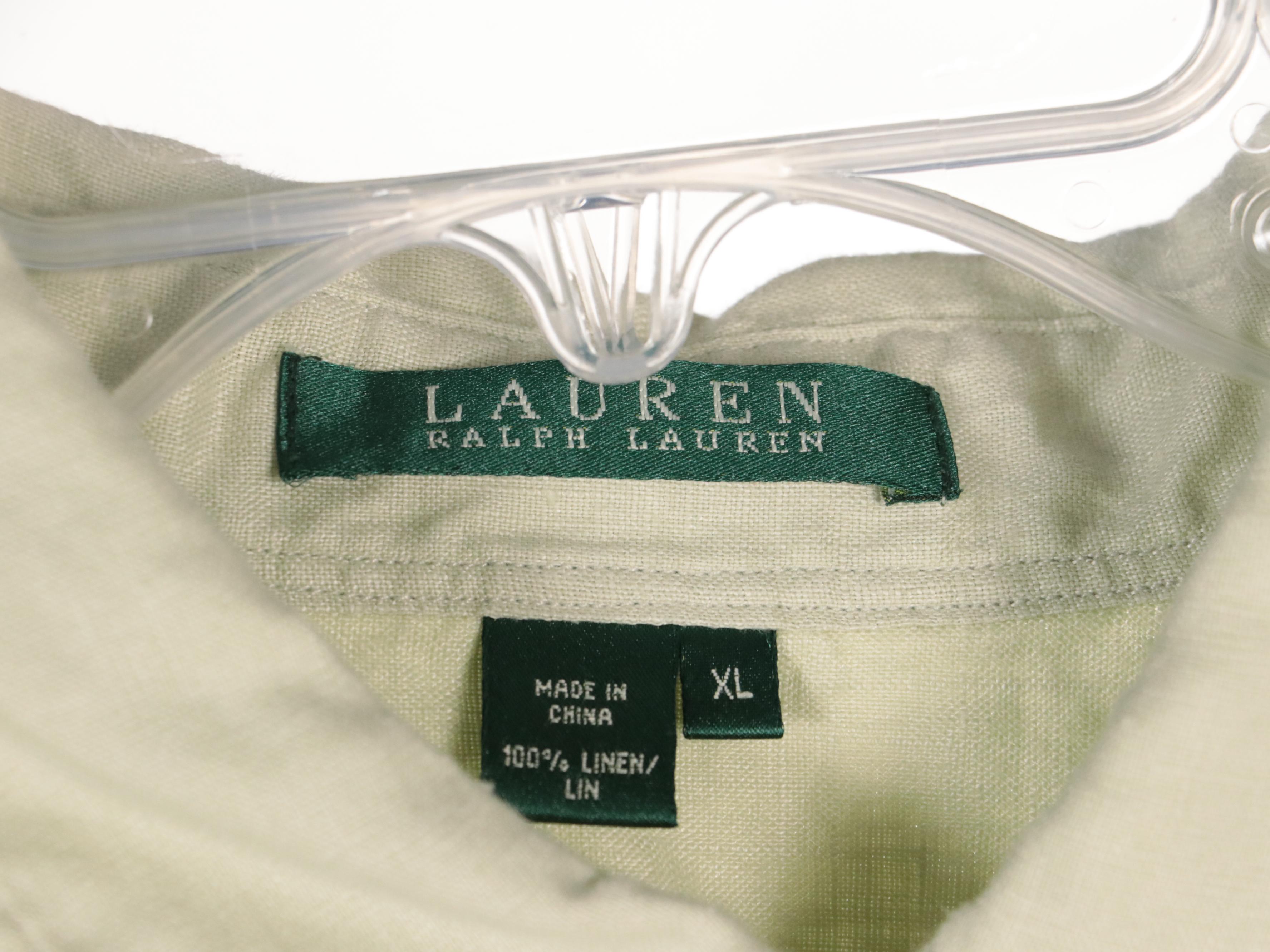 Ralph Lauren Denim Blue and Other Colored Long Sleeve Button-Up Shirts