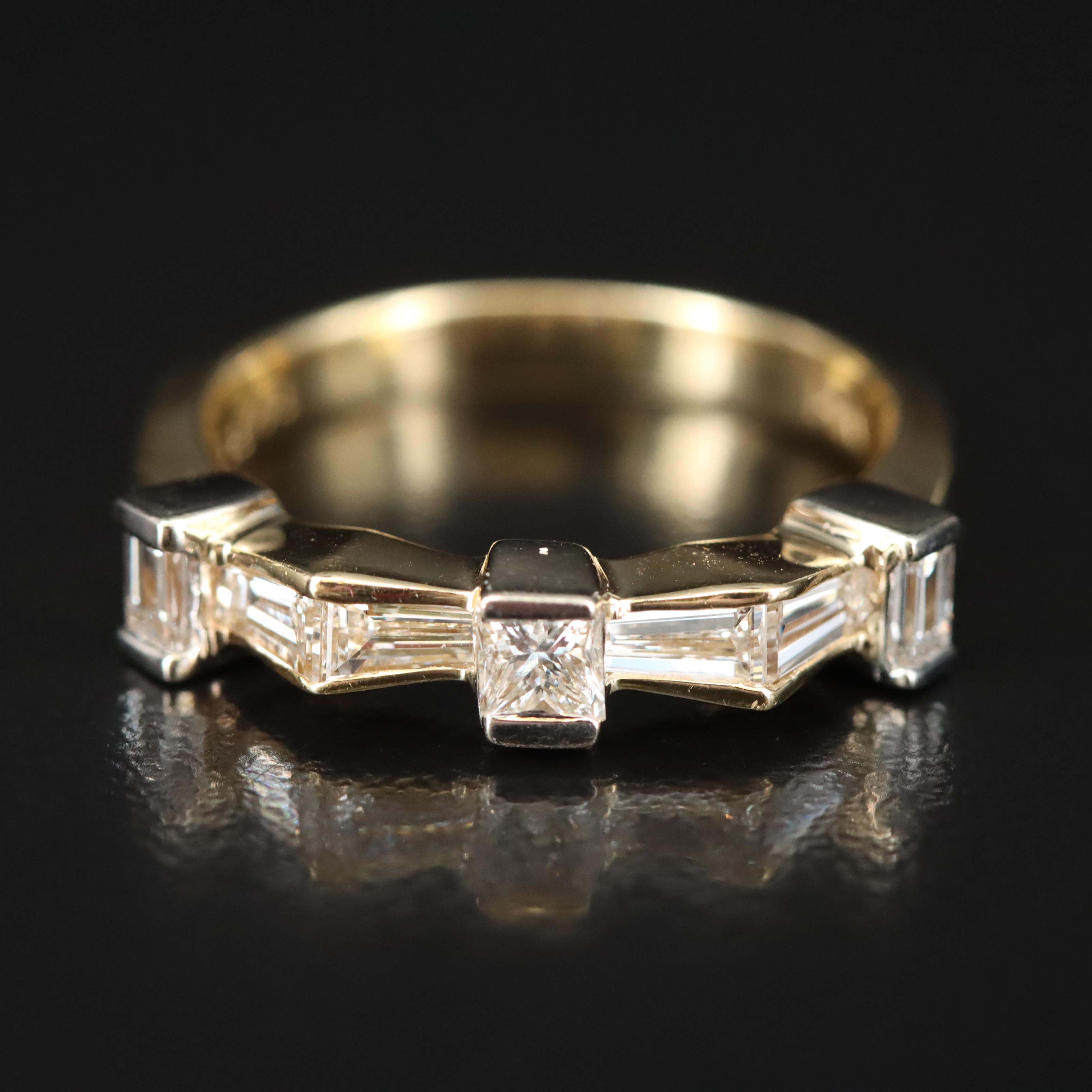 14K CTW 0.90 CTW Diamond Ring