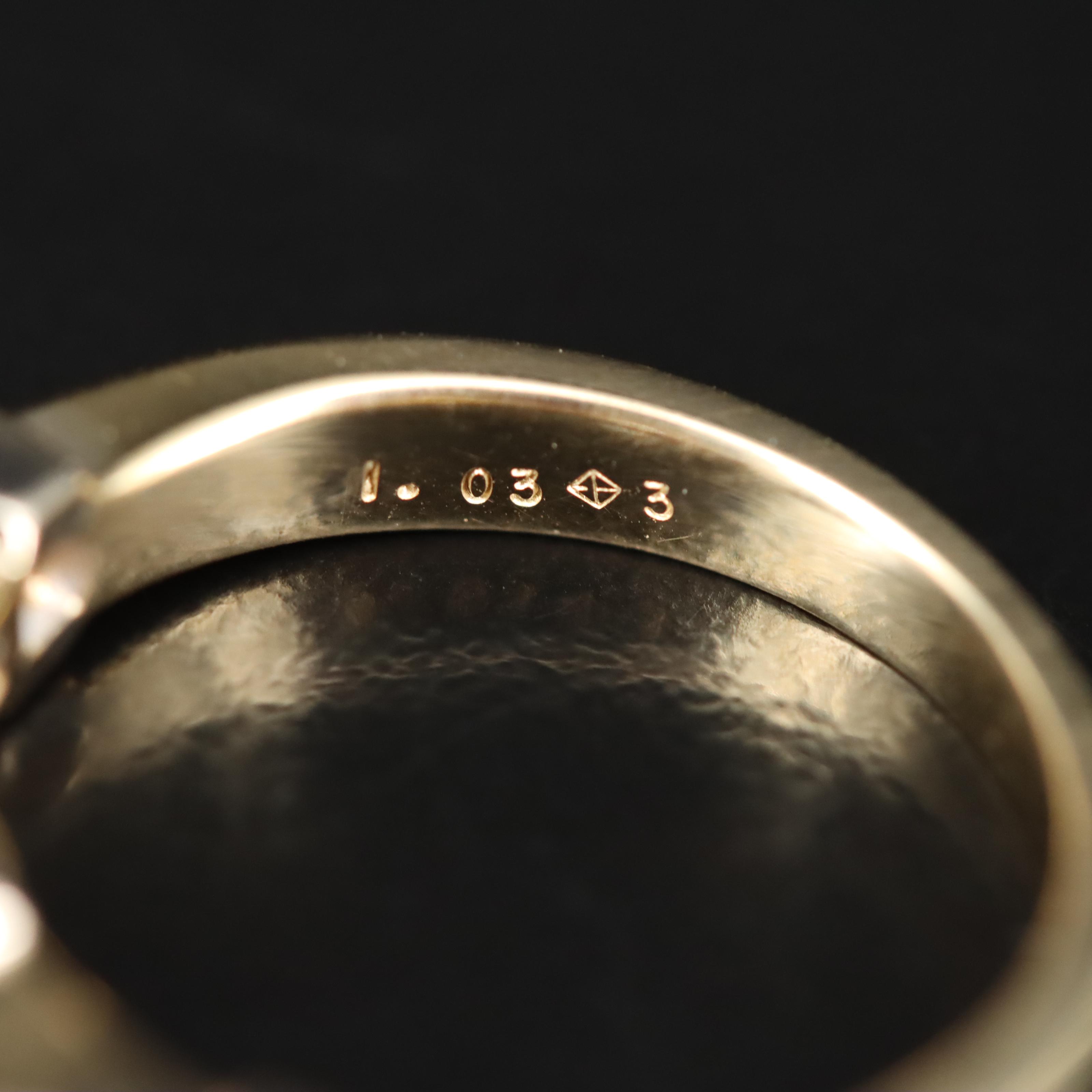 14K CTW 0.90 CTW Diamond Ring