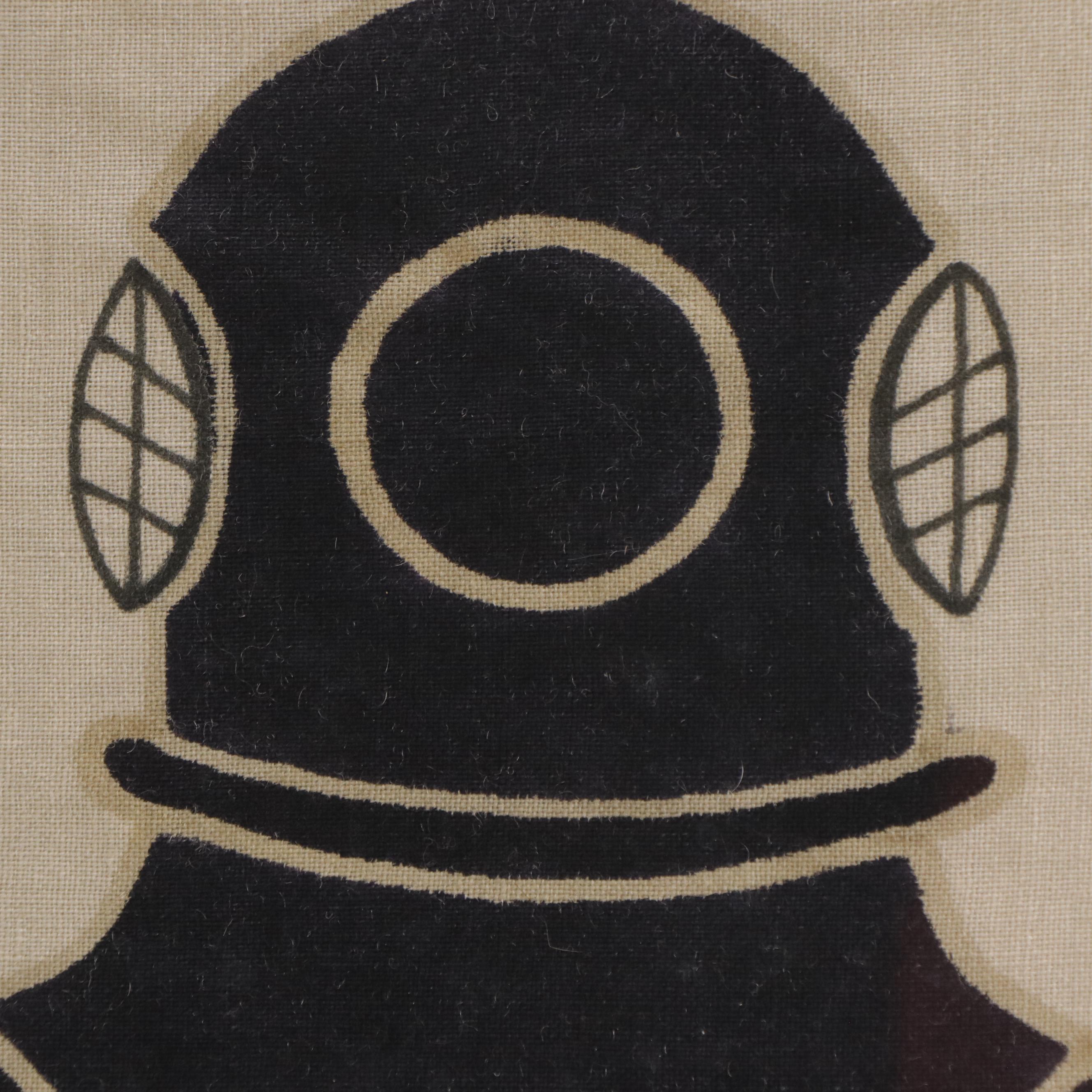 Soviet Russian Navy Dive Flag, Late 20th Century