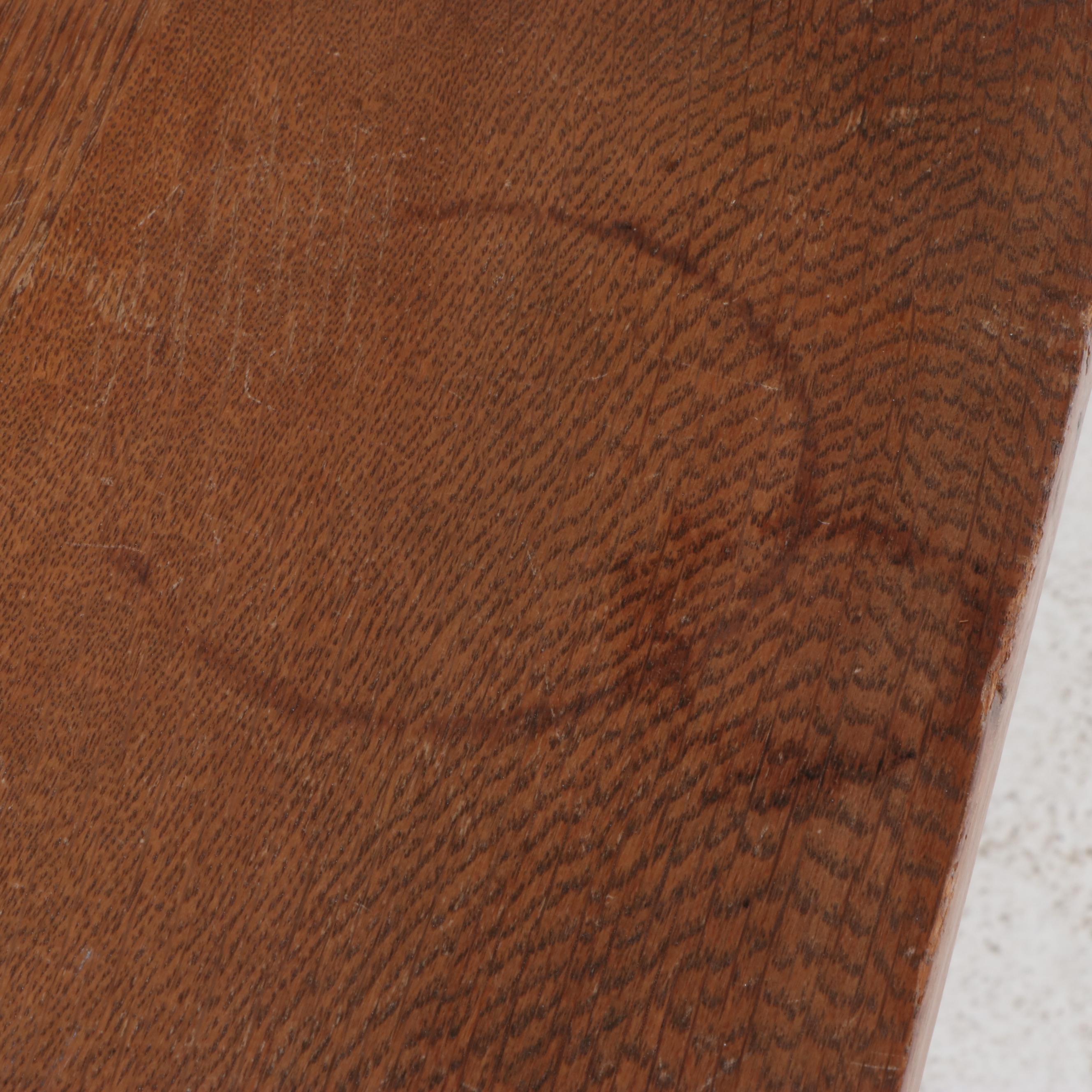 Arts and Crafts Oak Extending Dining Table, Early 20th Century