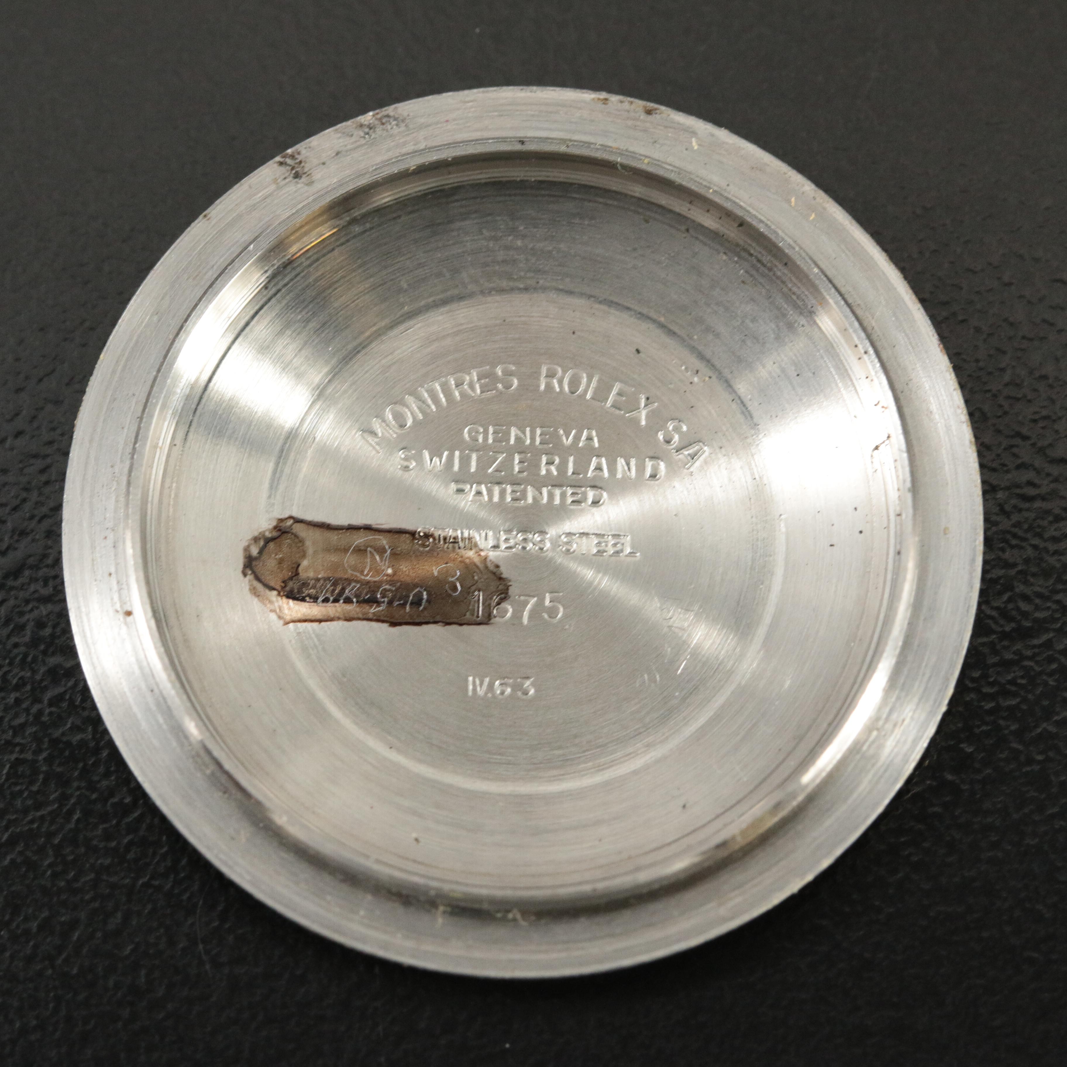 1963 Rolex GMT-Master Automatic Watch