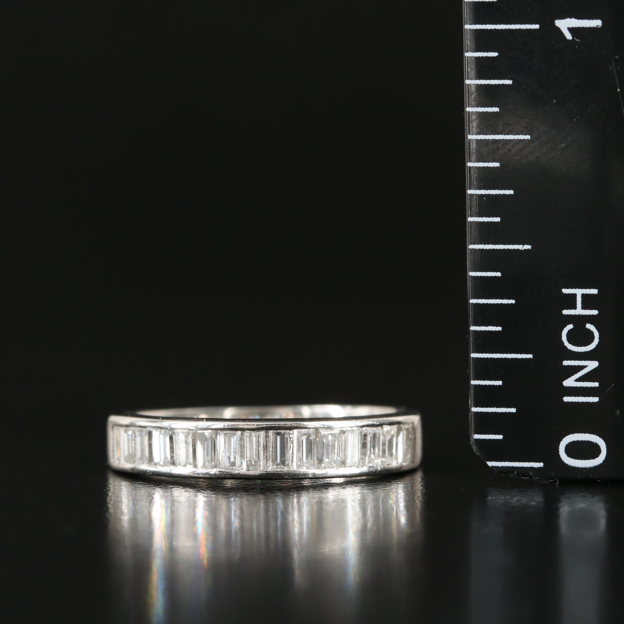 Platinum 0.65 CTW Diamond Band