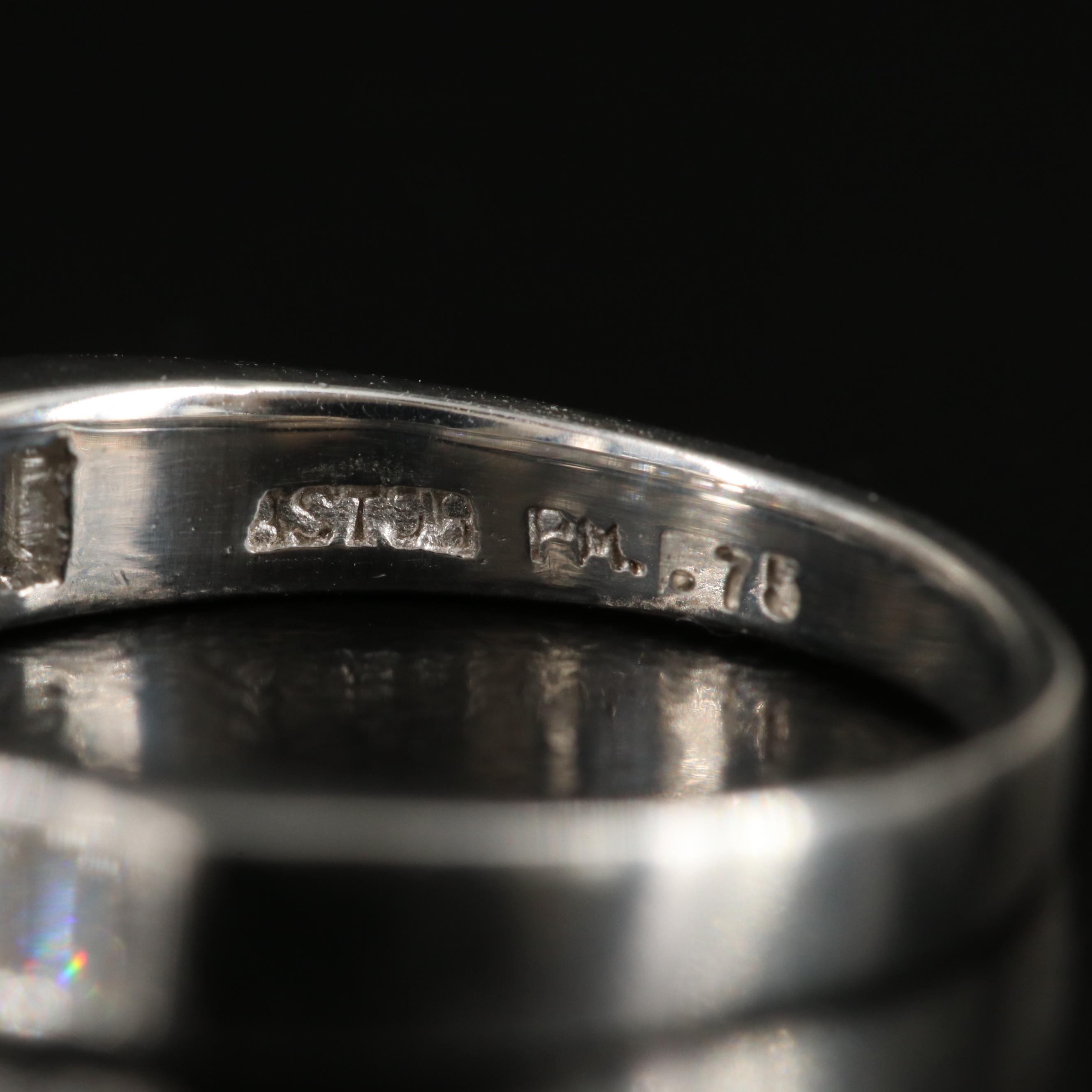 Platinum 0.65 CTW Diamond Band