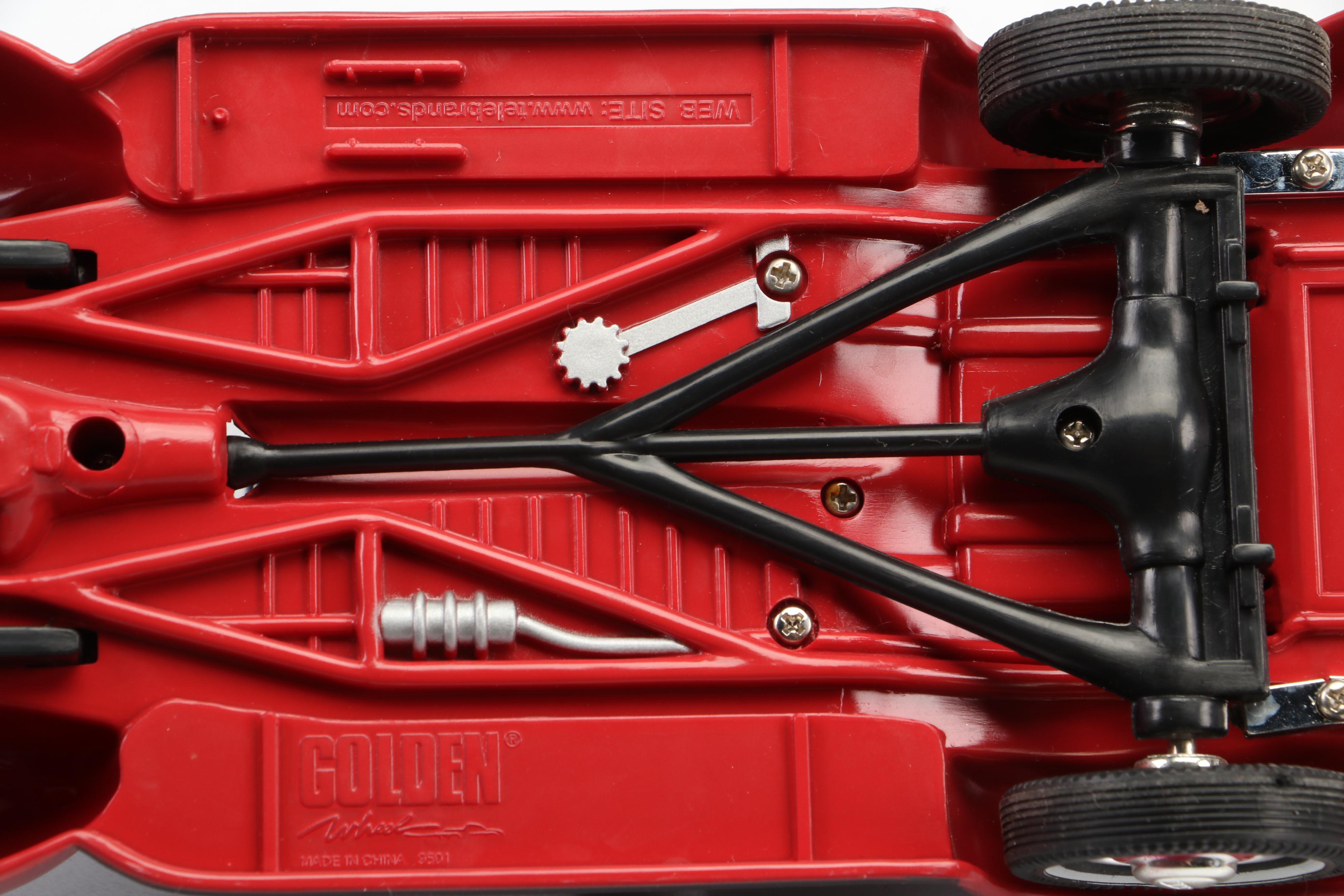 Liberty Classics Ford with Other Diecast Vehicles and Gas Pump