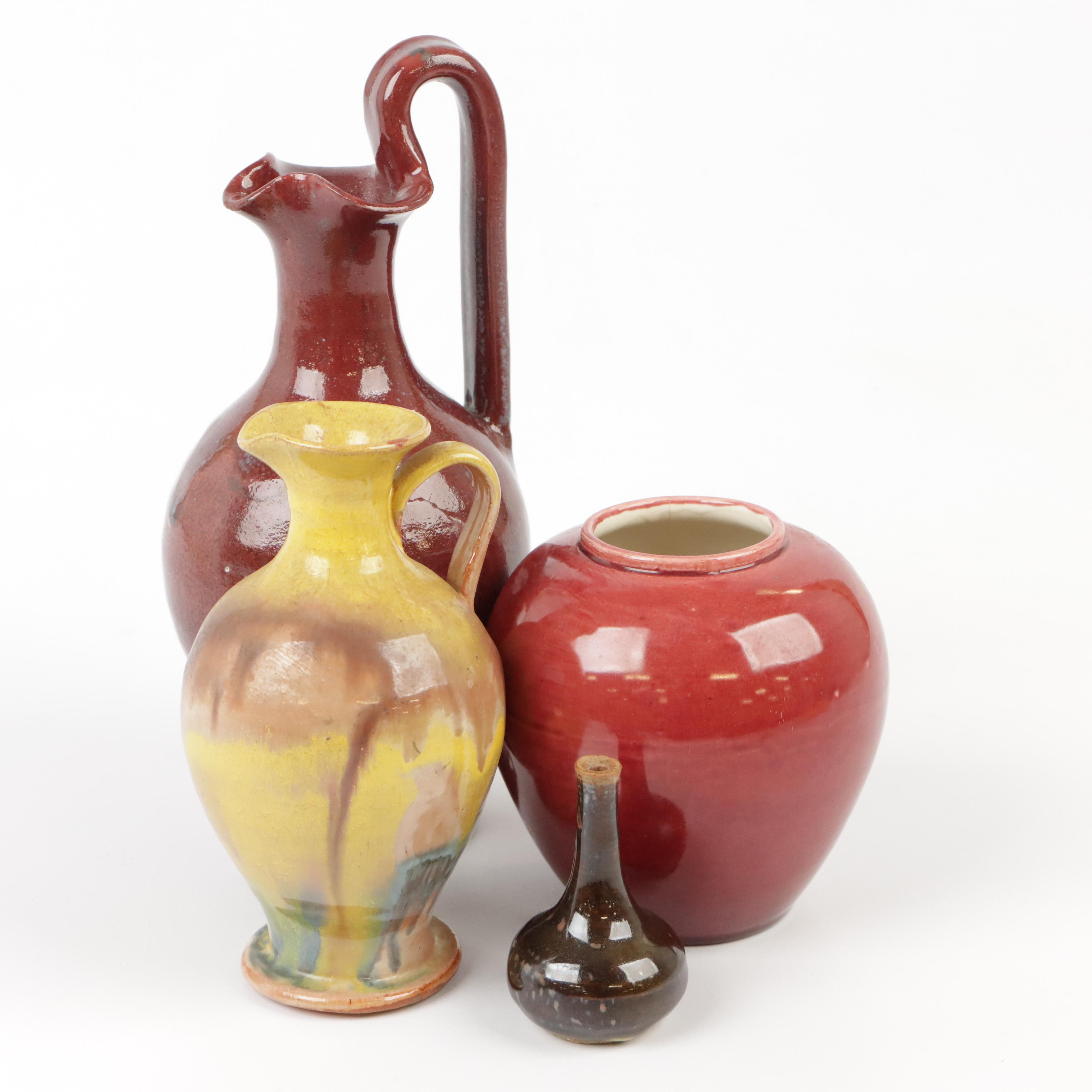 American Art Clay Company Vase and Other Studio Art Pottery EBTH