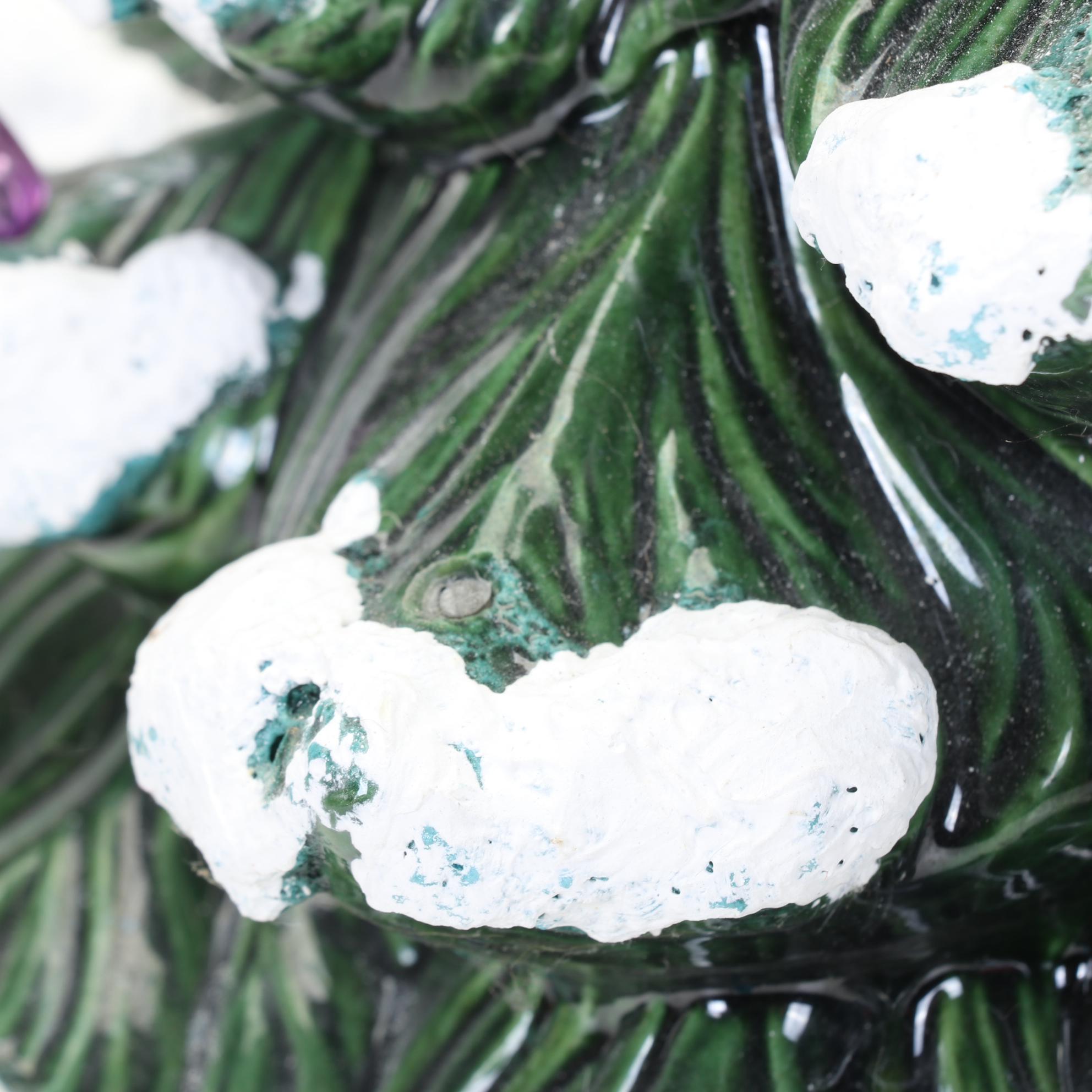 Atlantic Mold Illuminated Ceramic Christmas Tree With Base