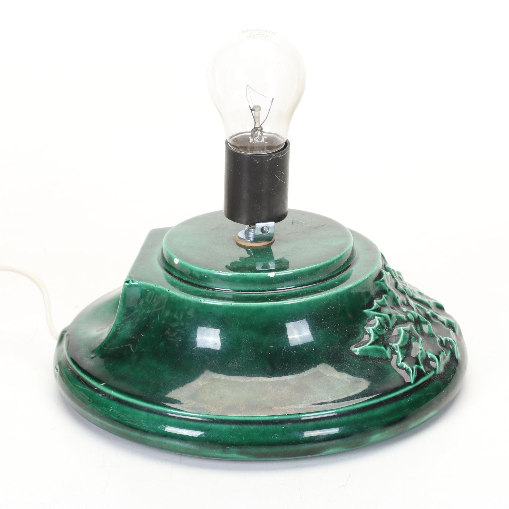 Atlantic Mold Illuminated Ceramic Christmas Tree With Base