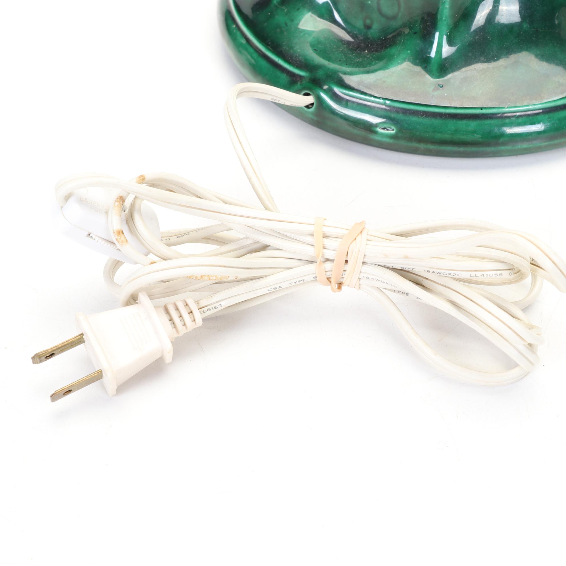 Atlantic Mold Illuminated Ceramic Christmas Tree With Base