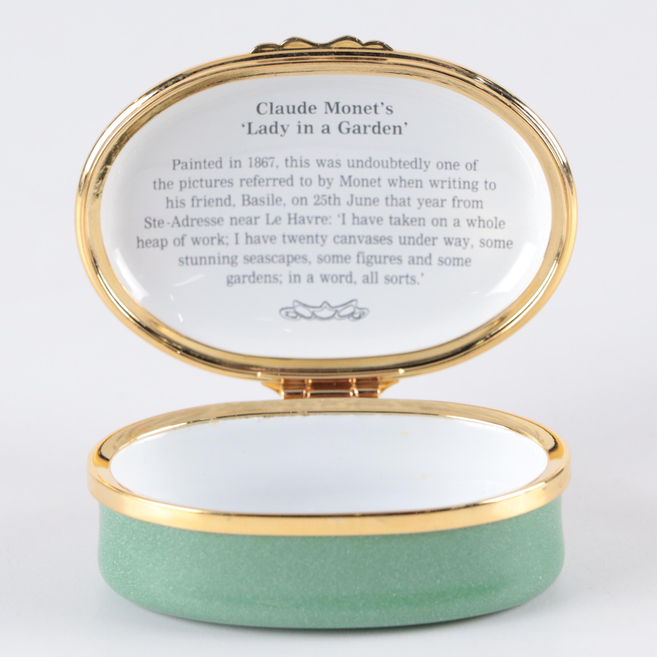 Halcyon Days Limited Edition Enameled Metal Boxes