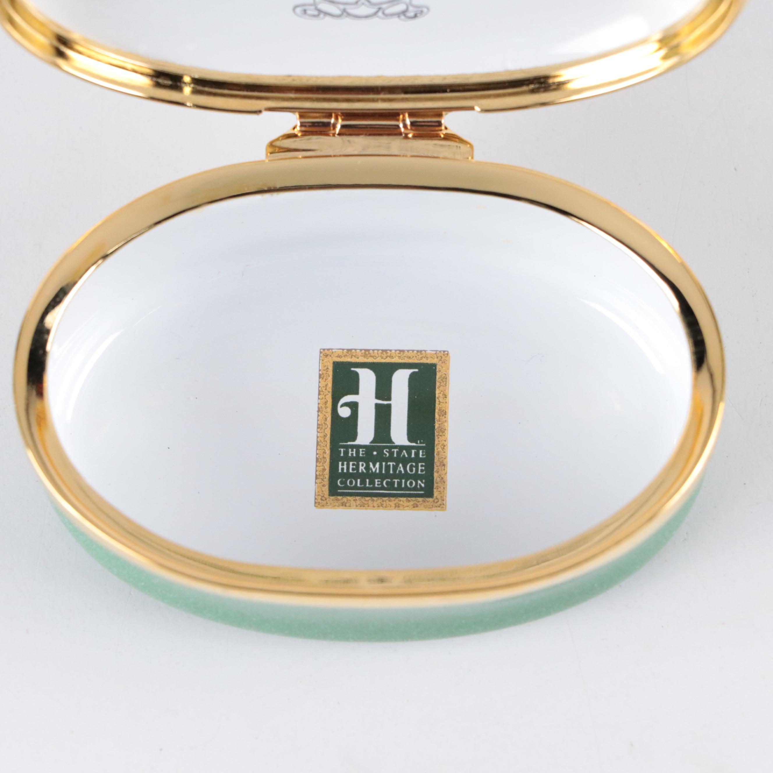 Halcyon Days Limited Edition Enameled Metal Boxes
