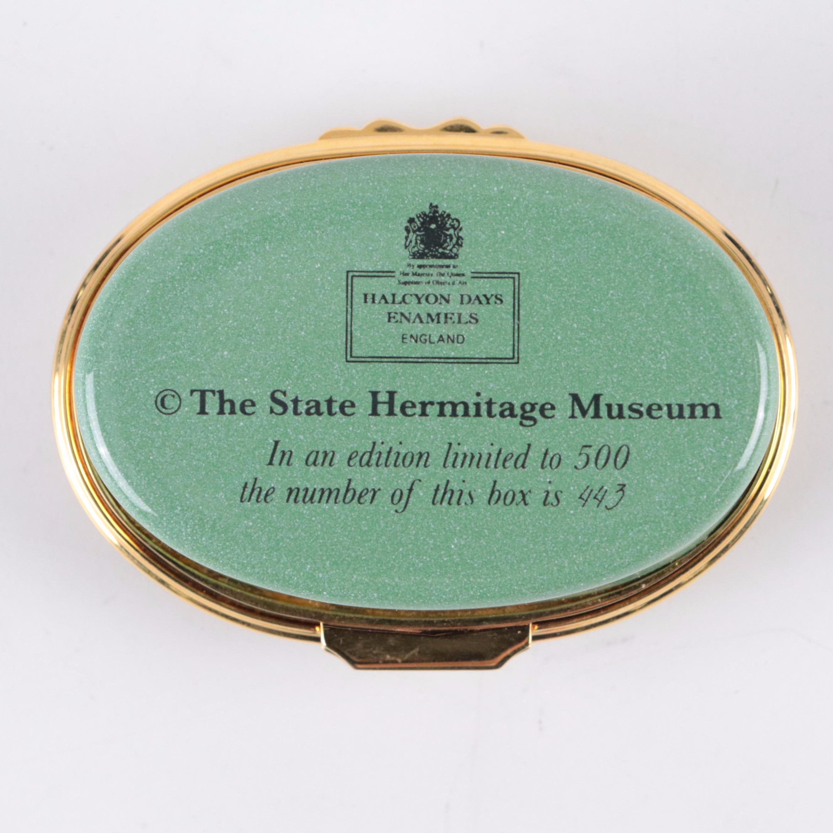 Halcyon Days Limited Edition Enameled Metal Boxes