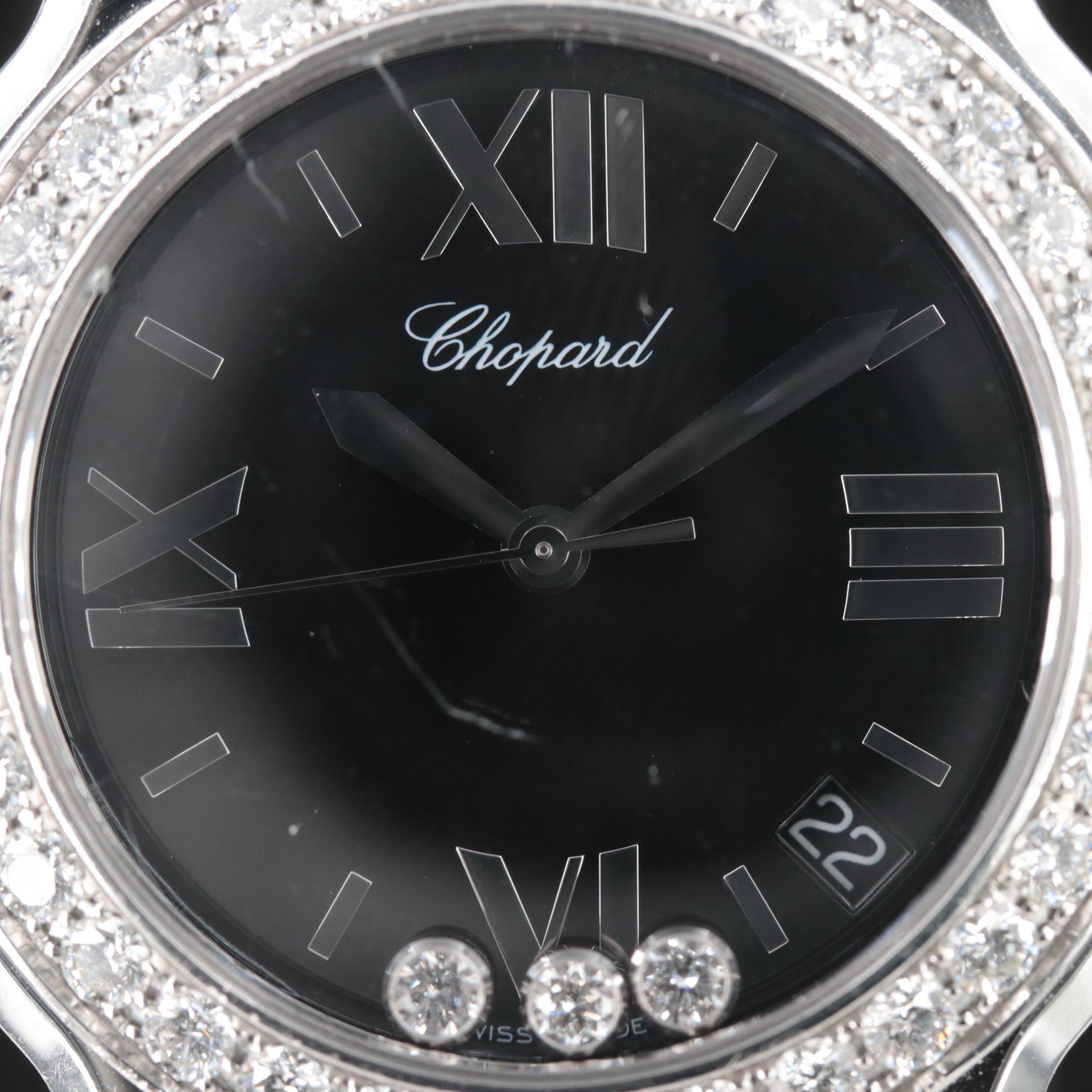Chopard "Happy Sport" Floating Diamonds Watch