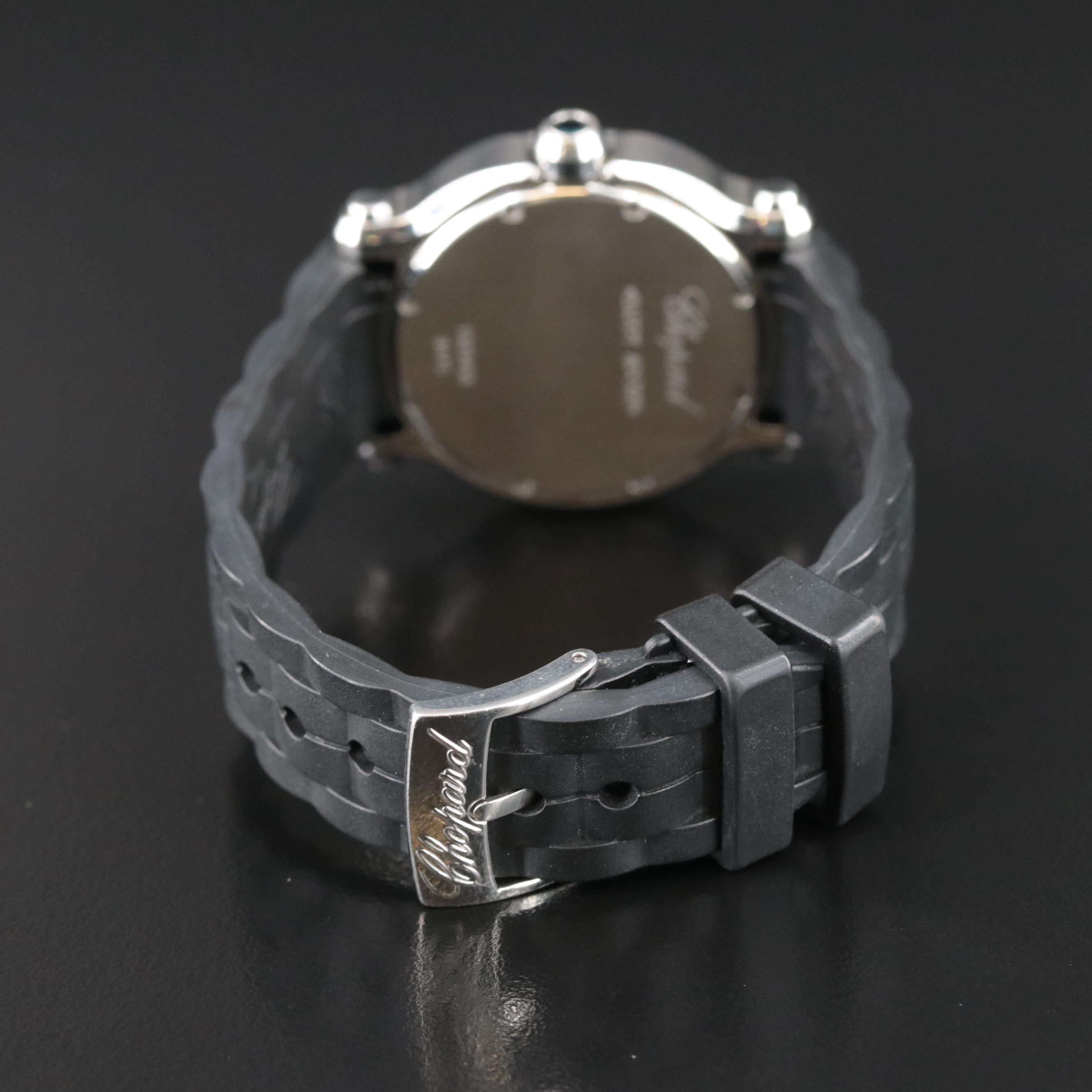 Chopard "Happy Sport" Floating Diamonds Watch