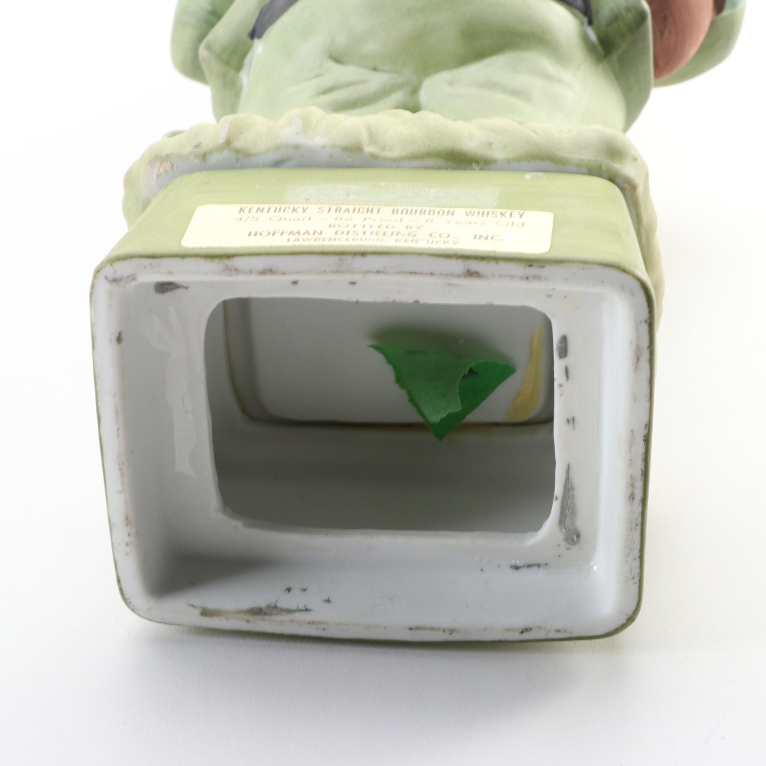 Kentucky Straight Bourbon Figural Whiskey Decanter Music Box