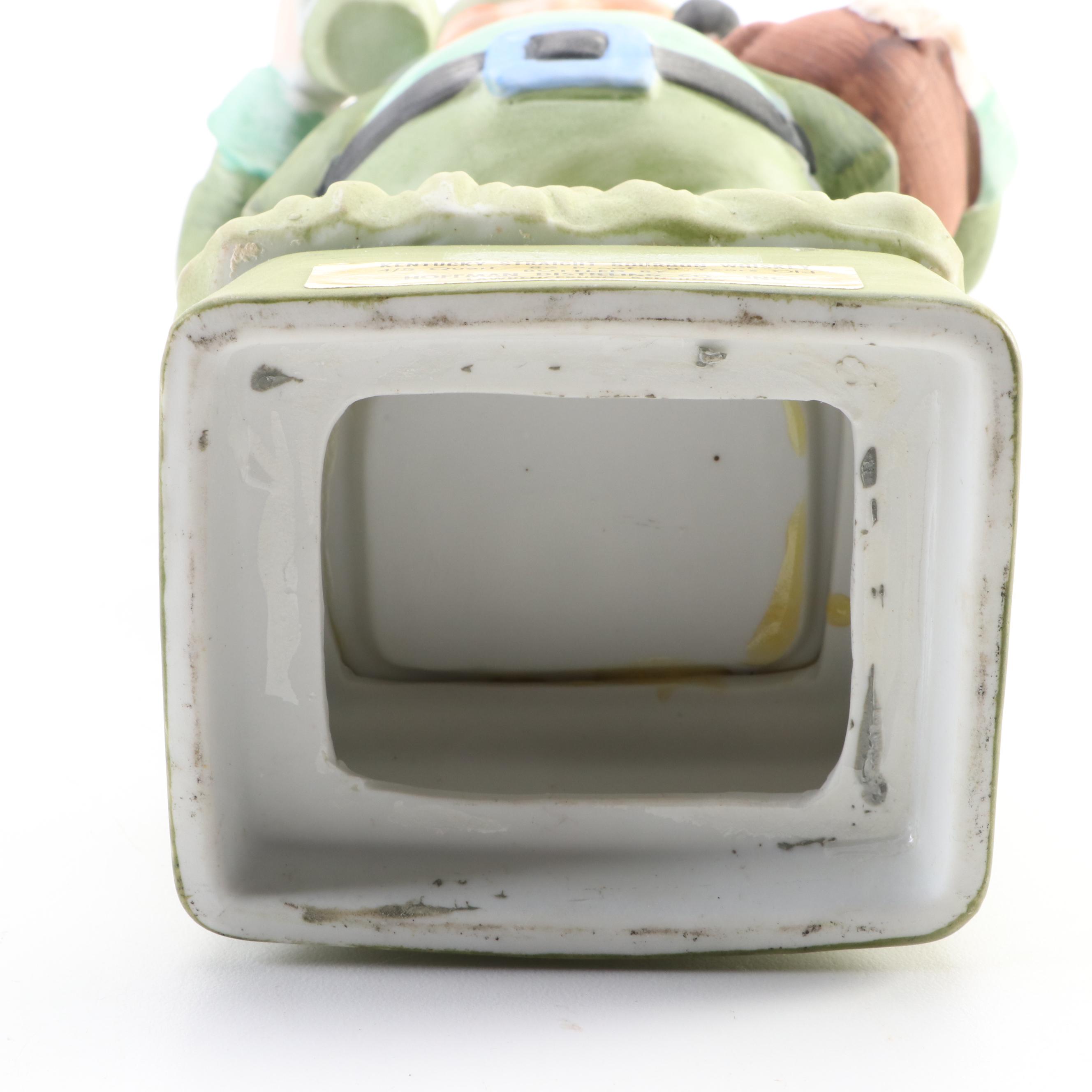 Kentucky Straight Bourbon Figural Whiskey Decanter Music Box