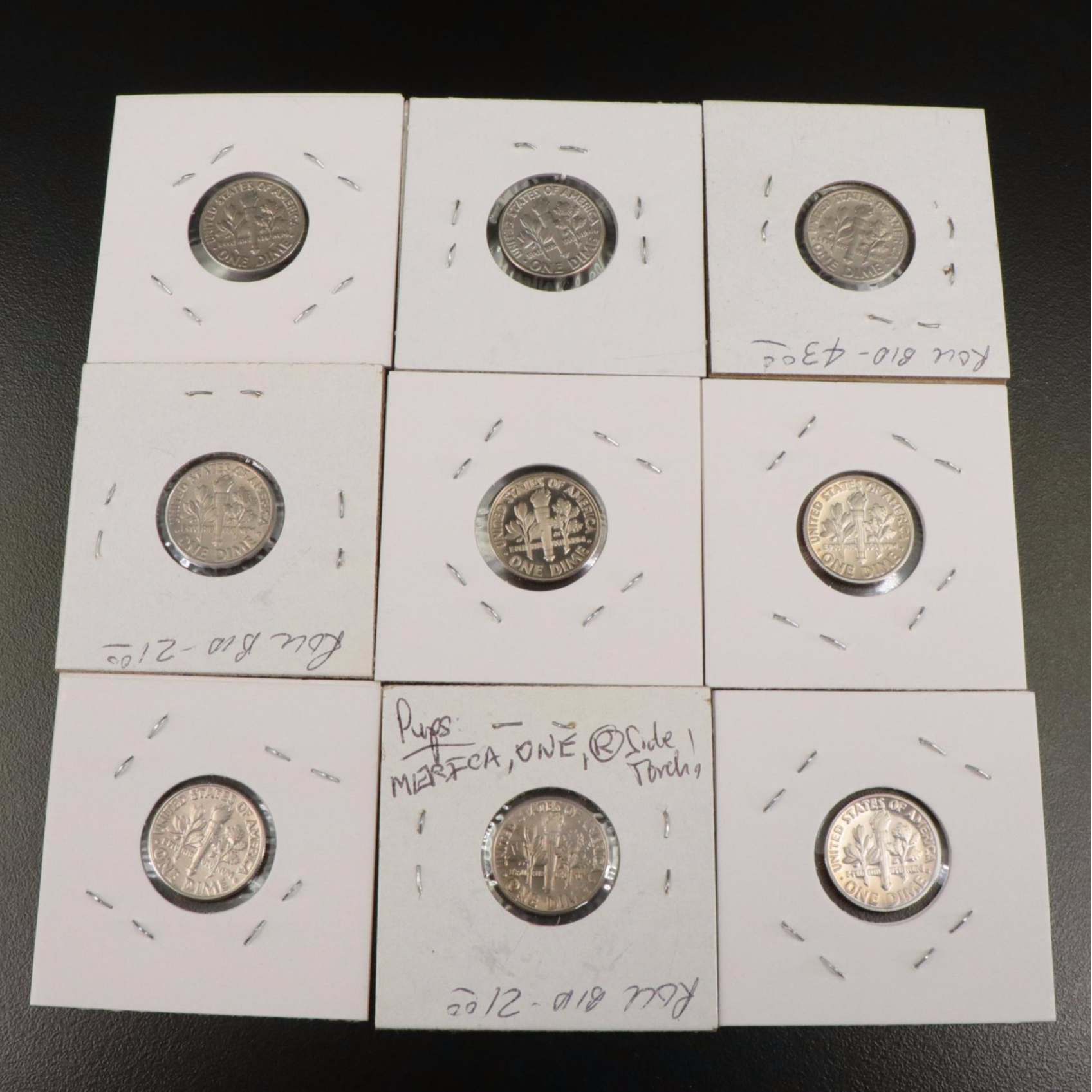 Forty Proof and Uncirculated/High Grade Roosevelt Dimes