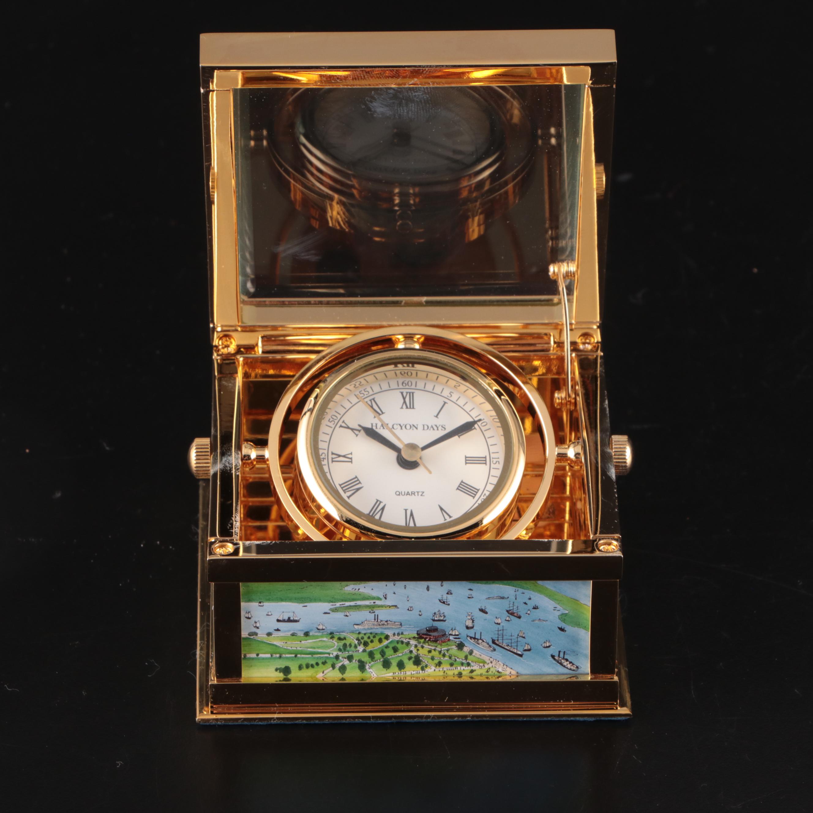 Halcyon Days Enamels Limited Edition "Scenes of New York" Chronometer
