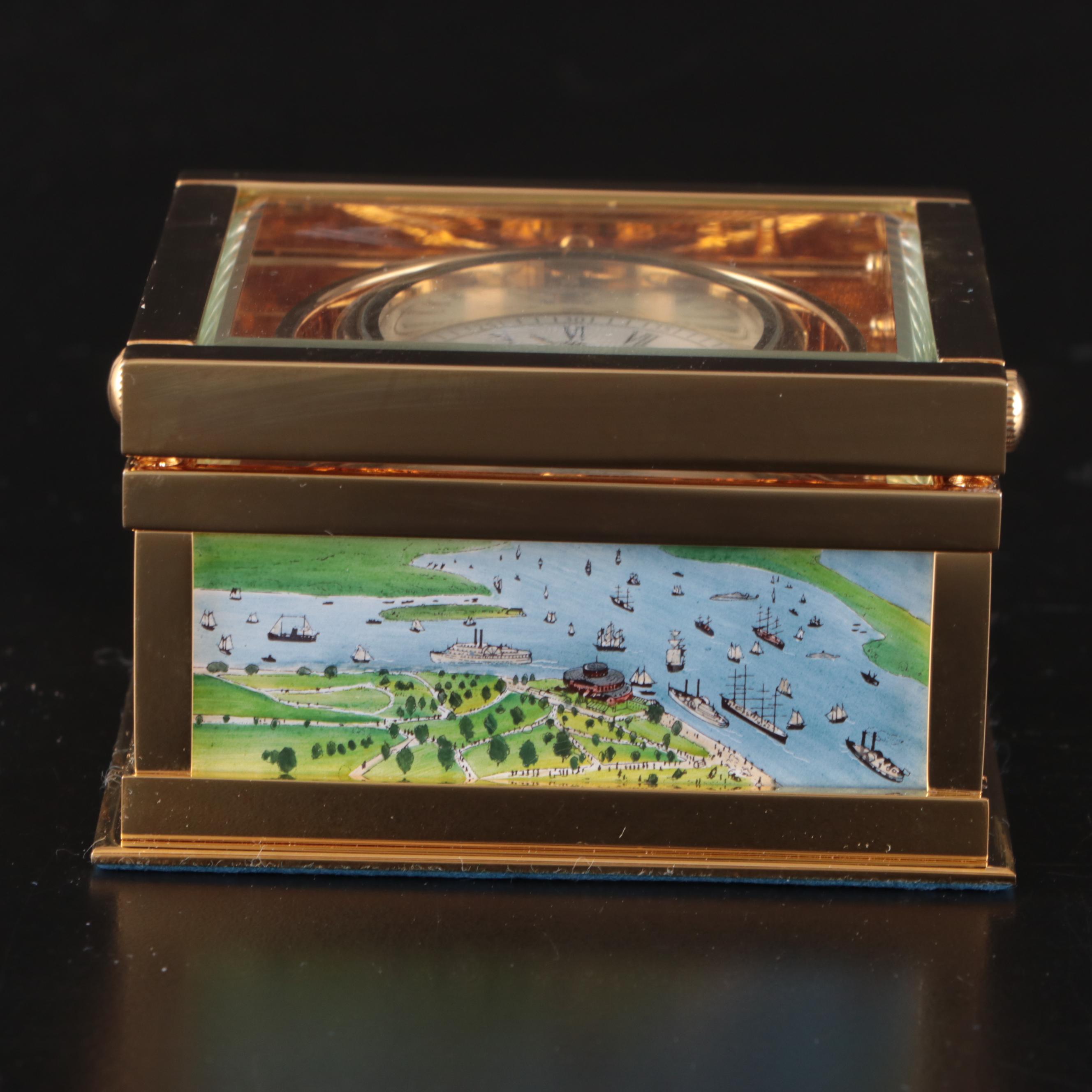 Halcyon Days Enamels Limited Edition "Scenes of New York" Chronometer