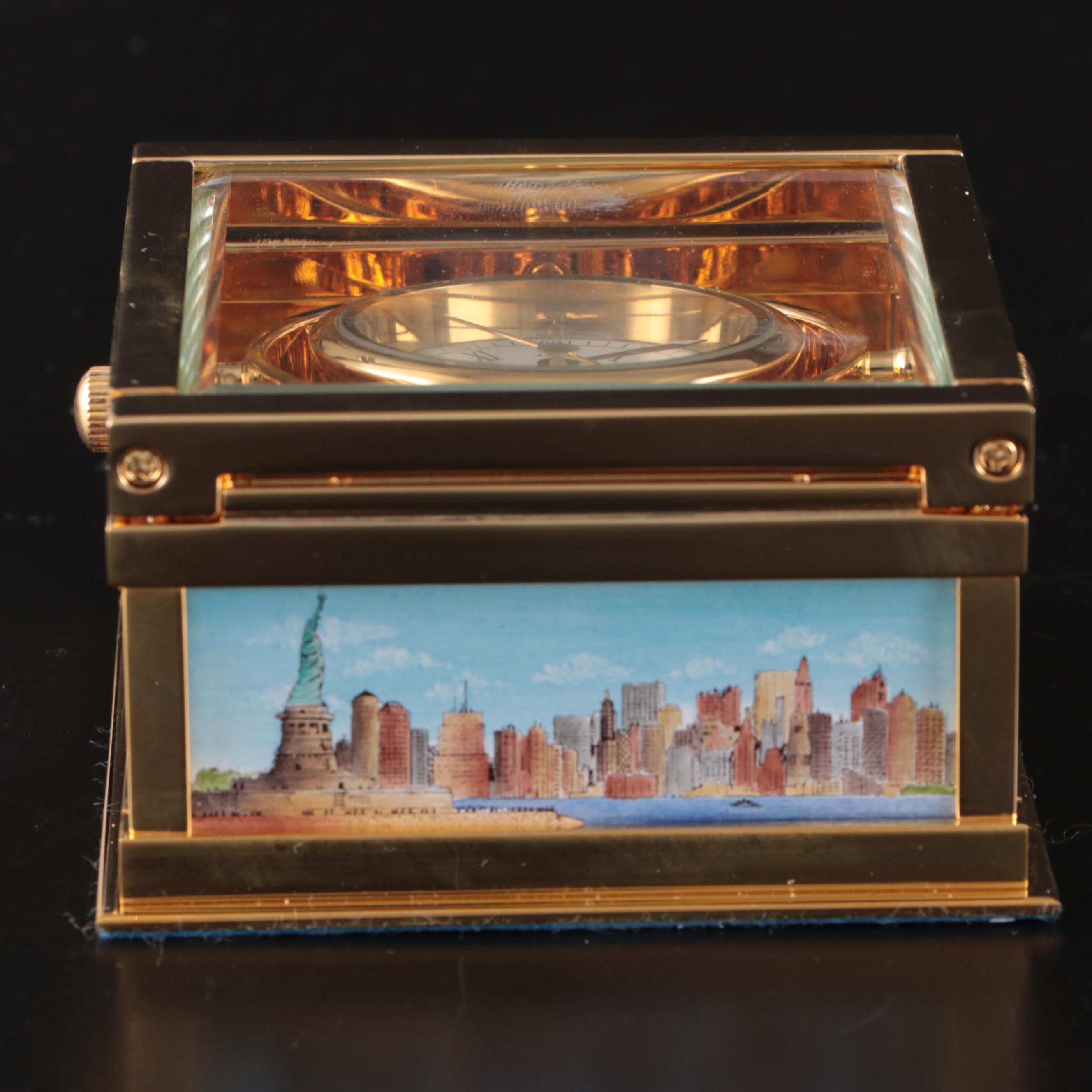 Halcyon Days Enamels Limited Edition "Scenes of New York" Chronometer