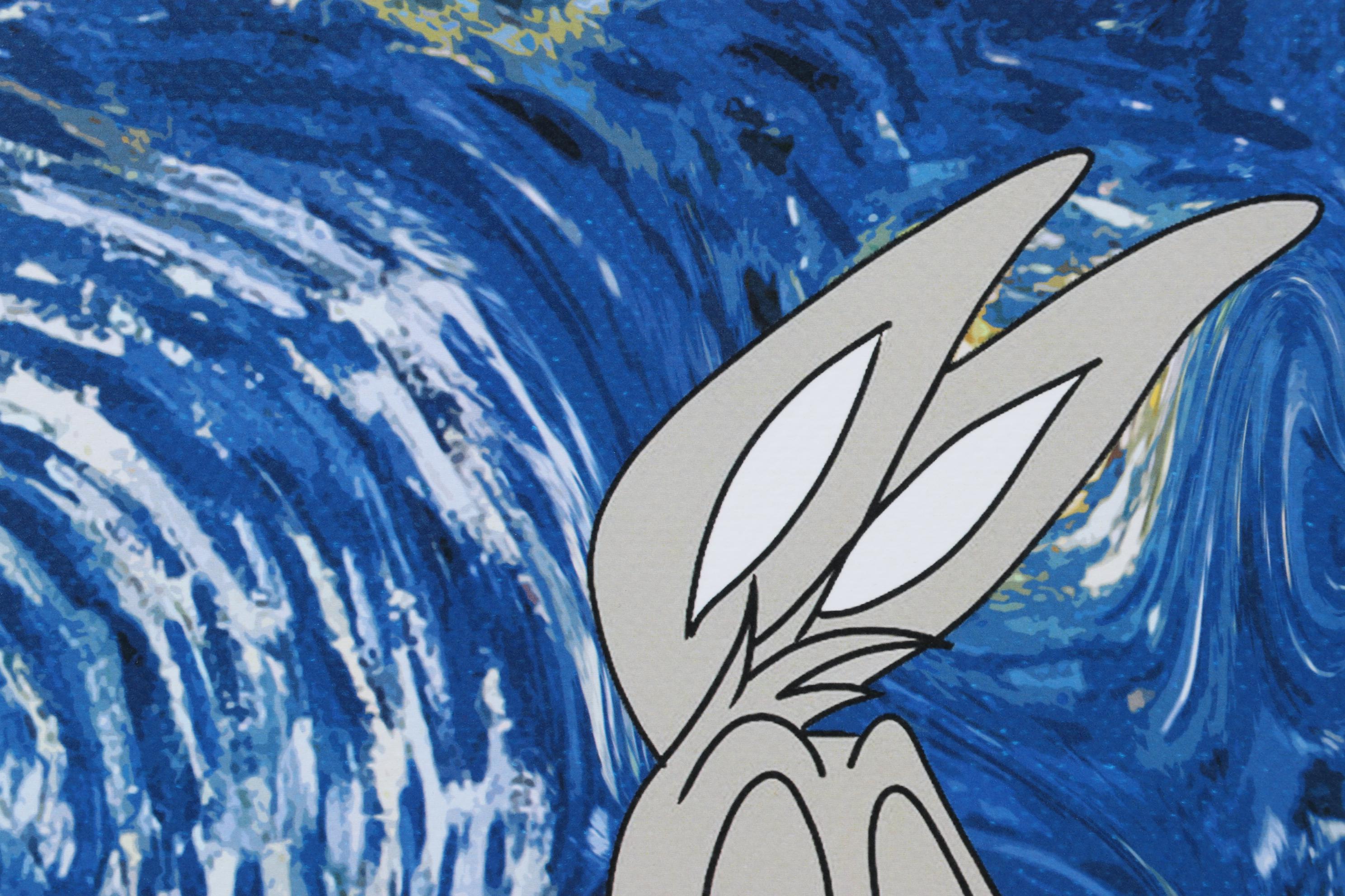 Death NYC Pop Art Graphic Print of Bugs Bunny, 2023