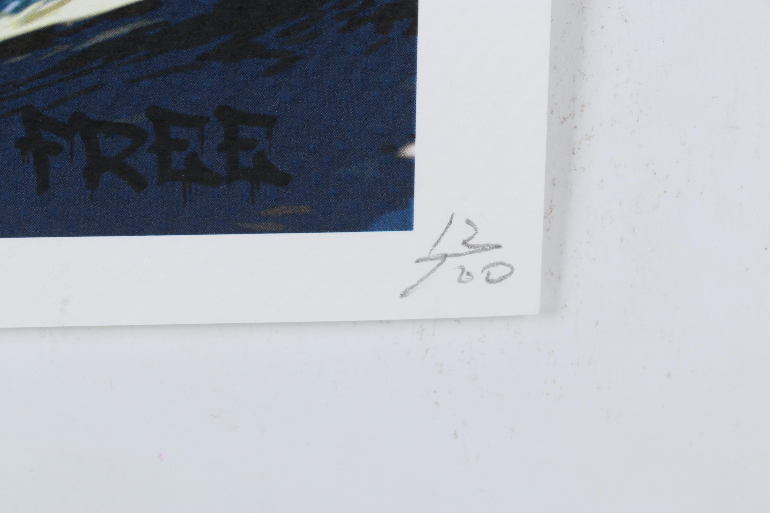 Death NYC Pop Art Graphic Print of Bugs Bunny, 2023