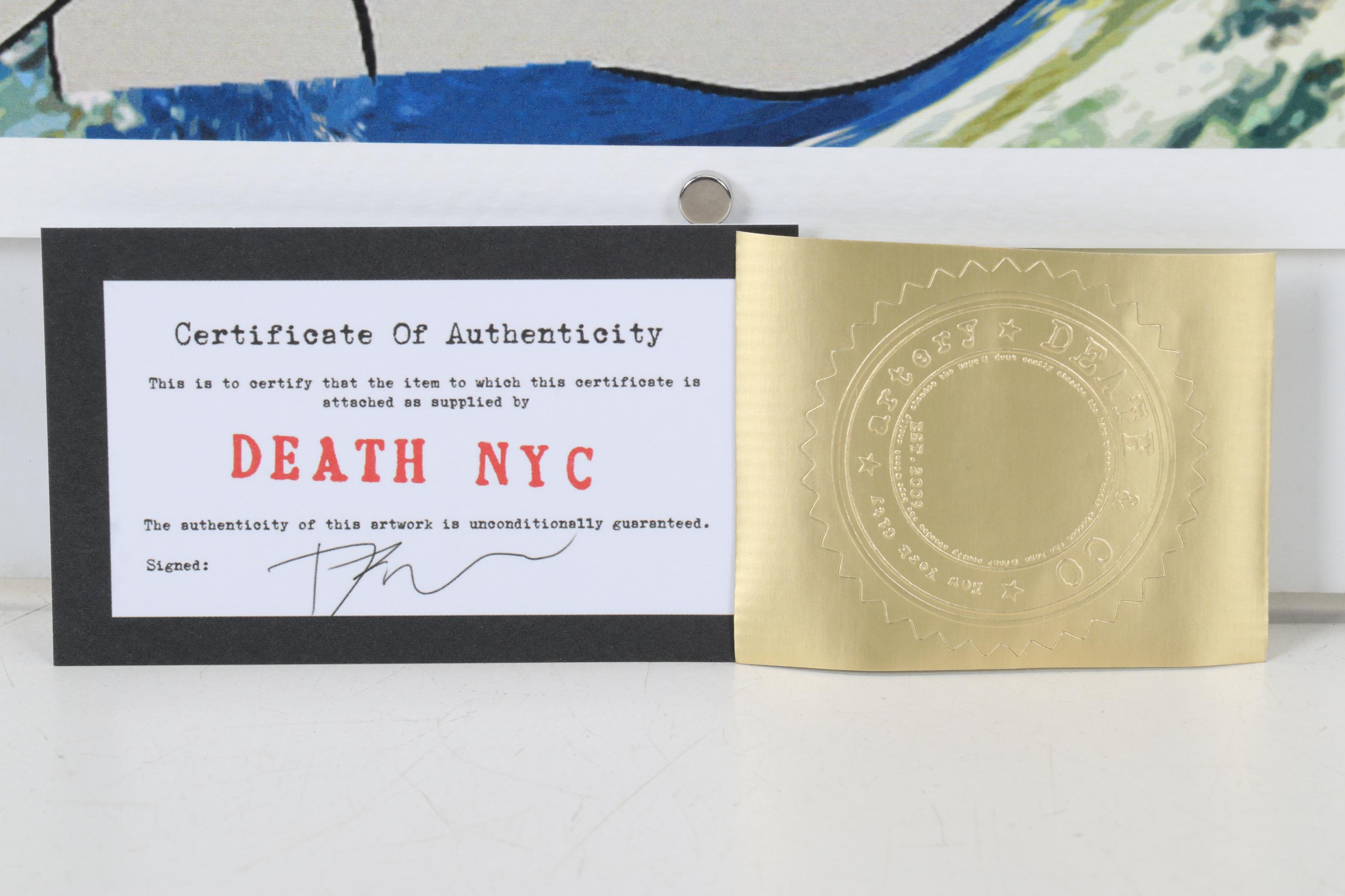 Death NYC Pop Art Graphic Print of Bugs Bunny, 2023