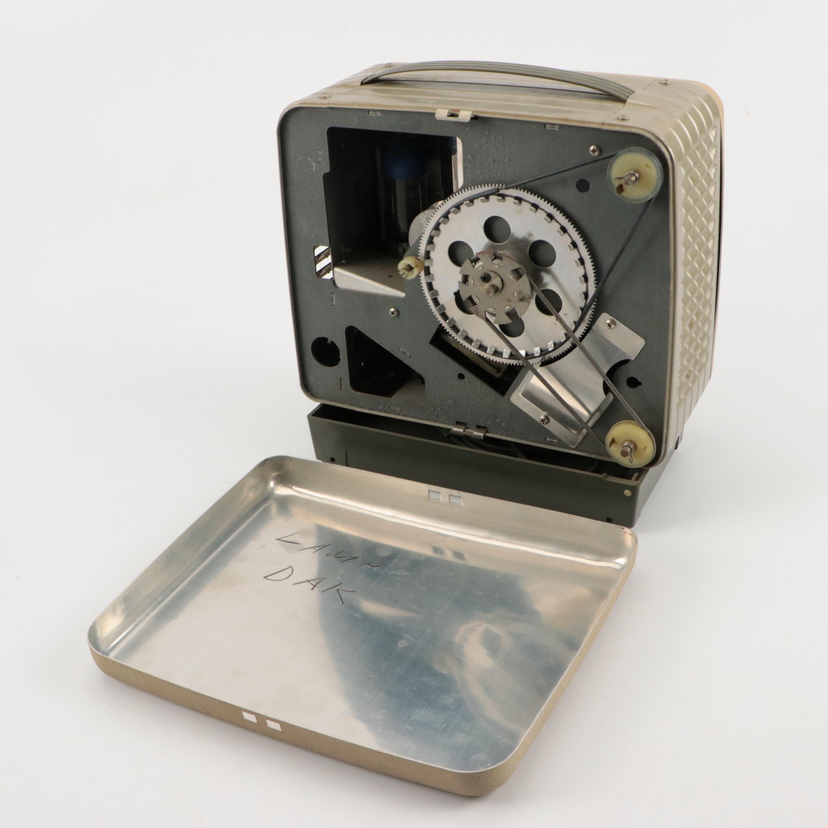 Kodak Brownie 500 Movie Projector and Kindermann 35mm Slide Viewer, Mid-20th C