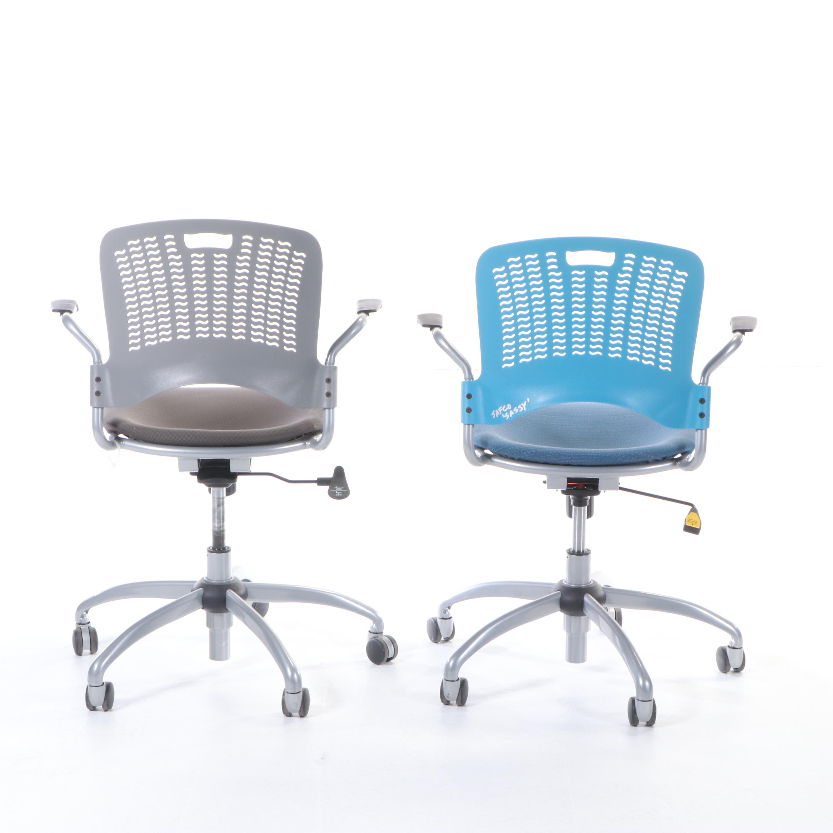 Two Safco Desk Chairs