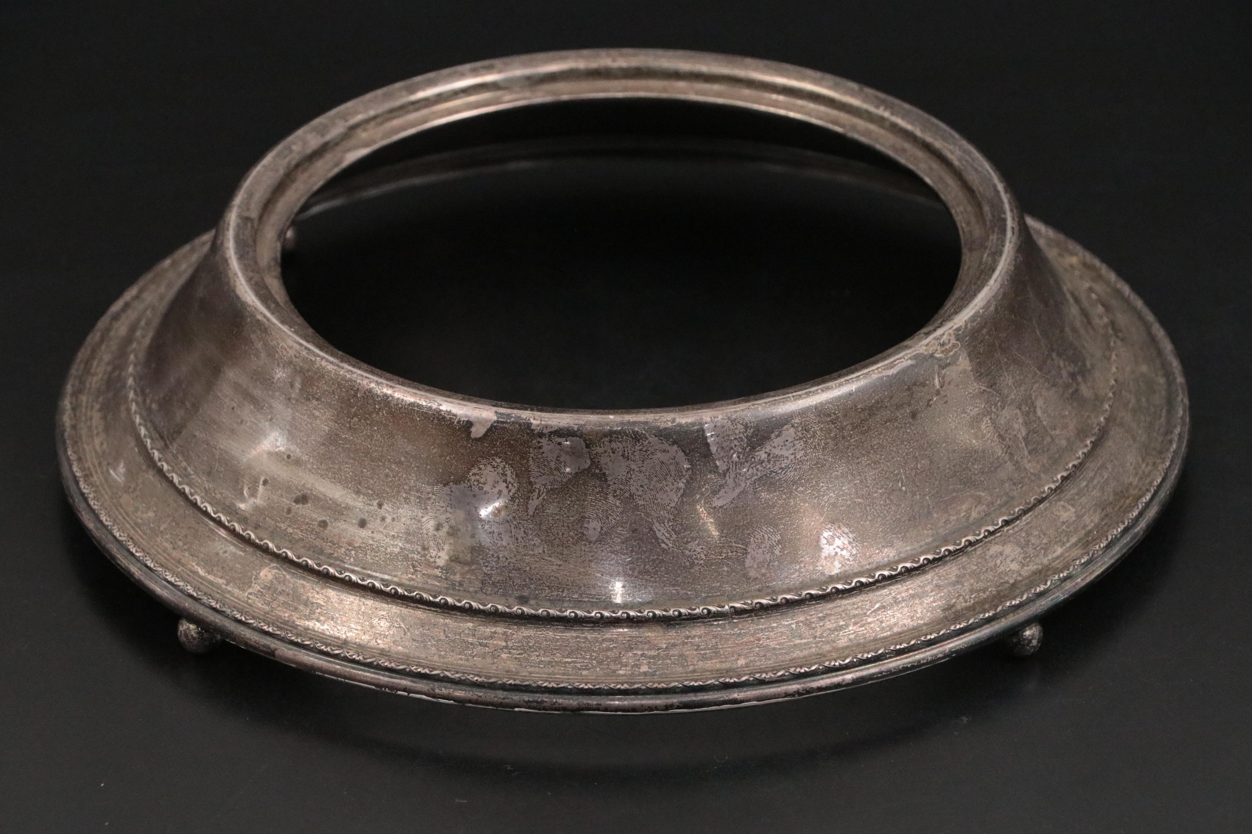 Alvin Sterling Silver Base with Sterling Shakers and Accessories