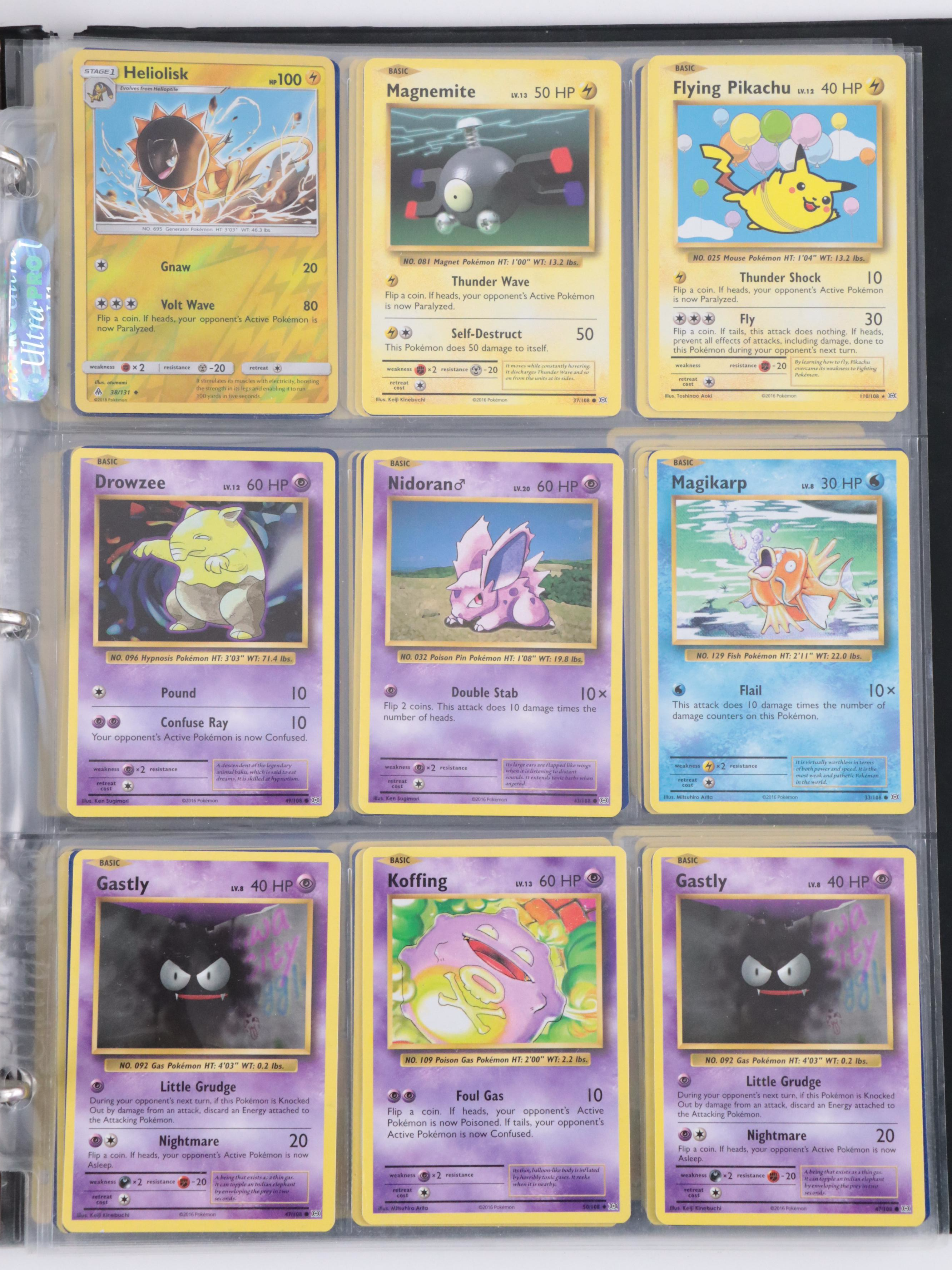 Pokémon Card Collection Featuring Pikachu, Charmeleon, and More, 2010s–2020s