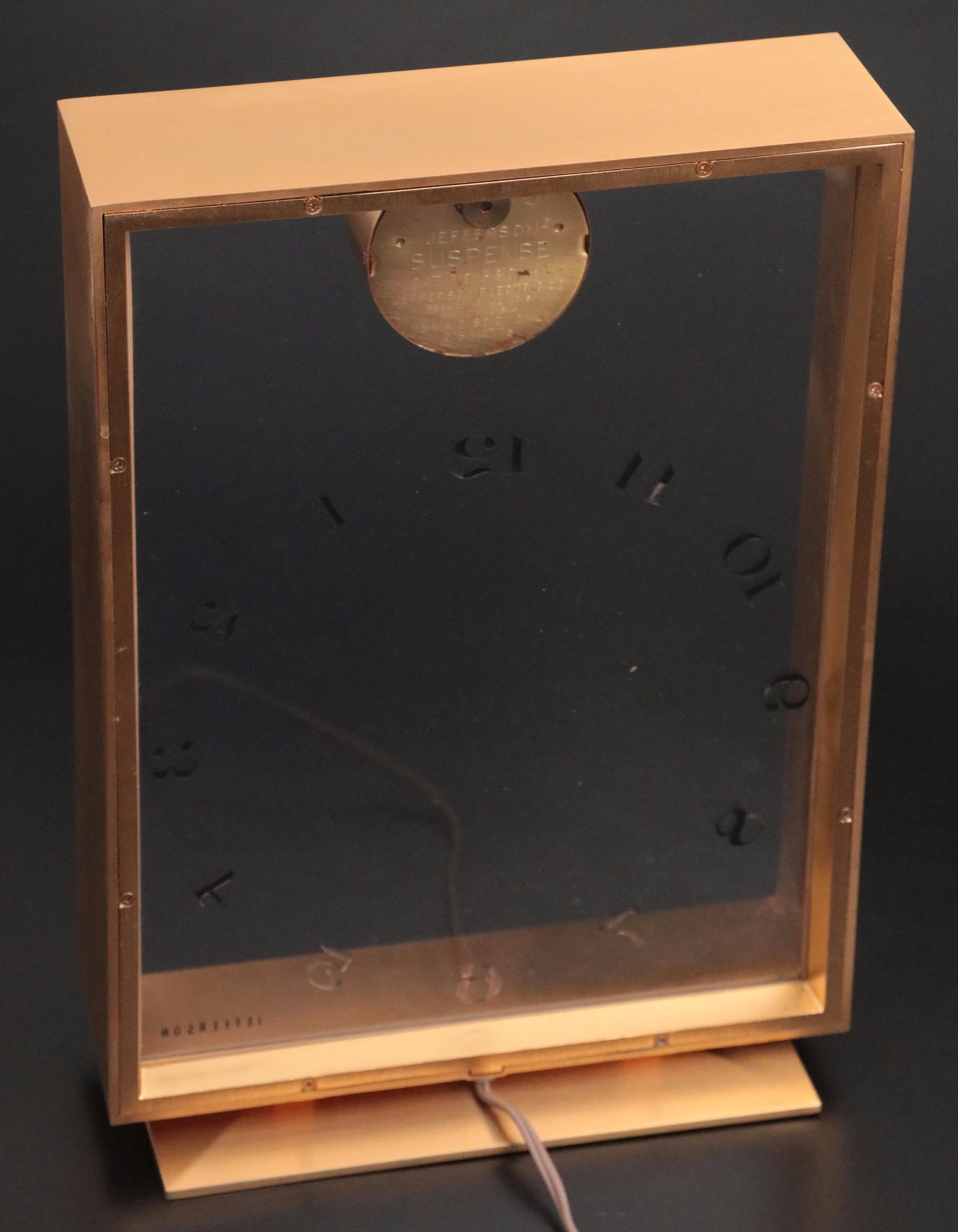 Jefferson "Suspense" Electric Mystery Clock