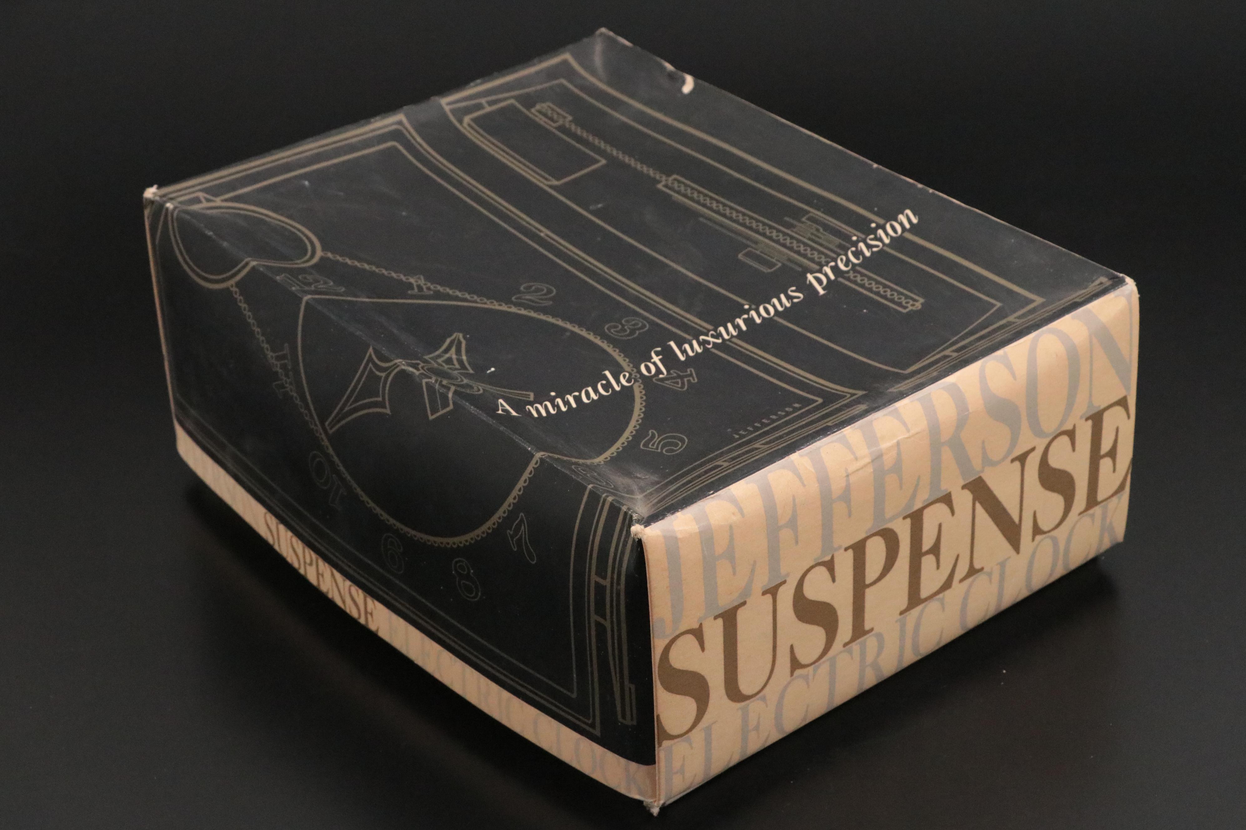 Jefferson "Suspense" Electric Mystery Clock