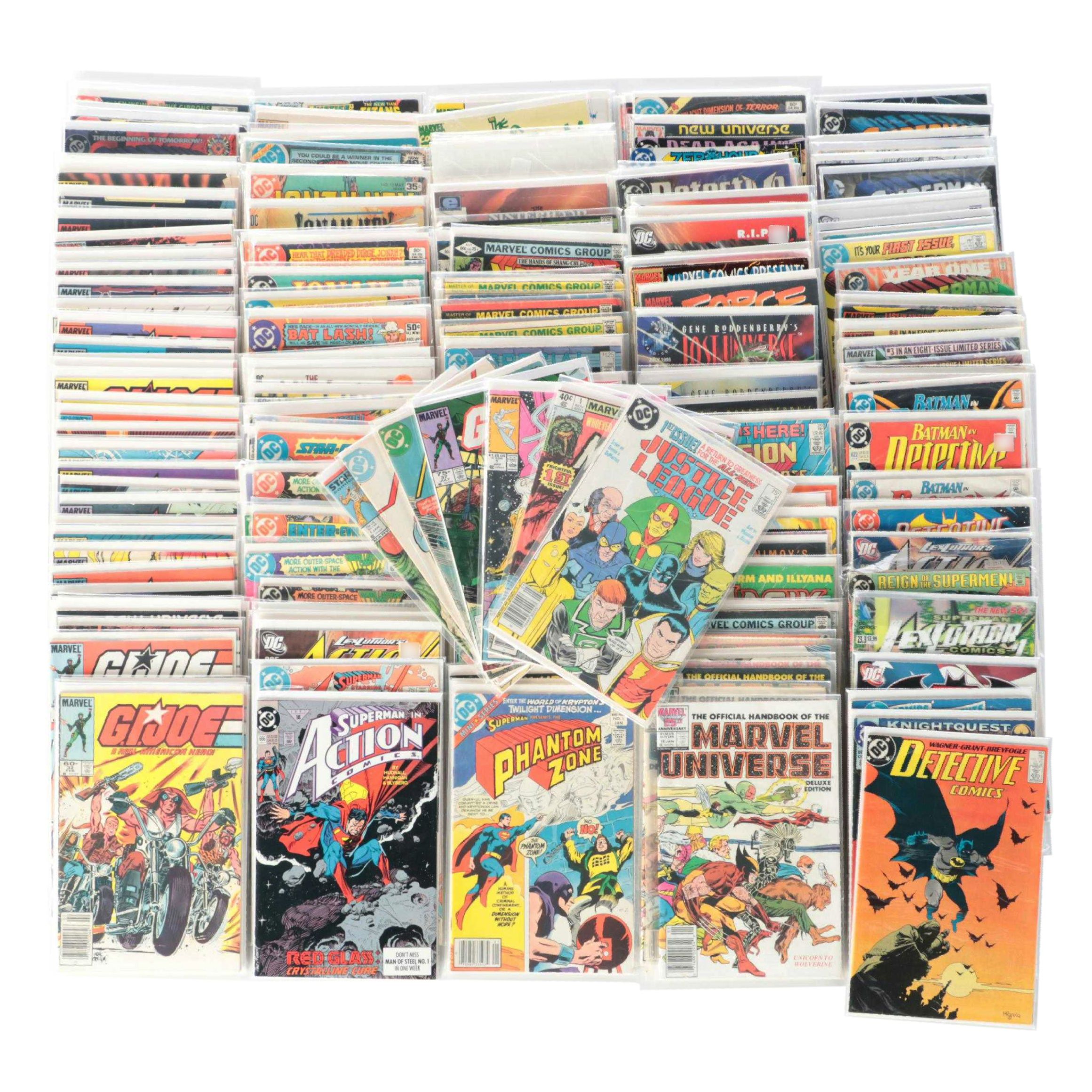 BronzeModern Age Comic Books Featuring "Superman", "G.I. Joe", and