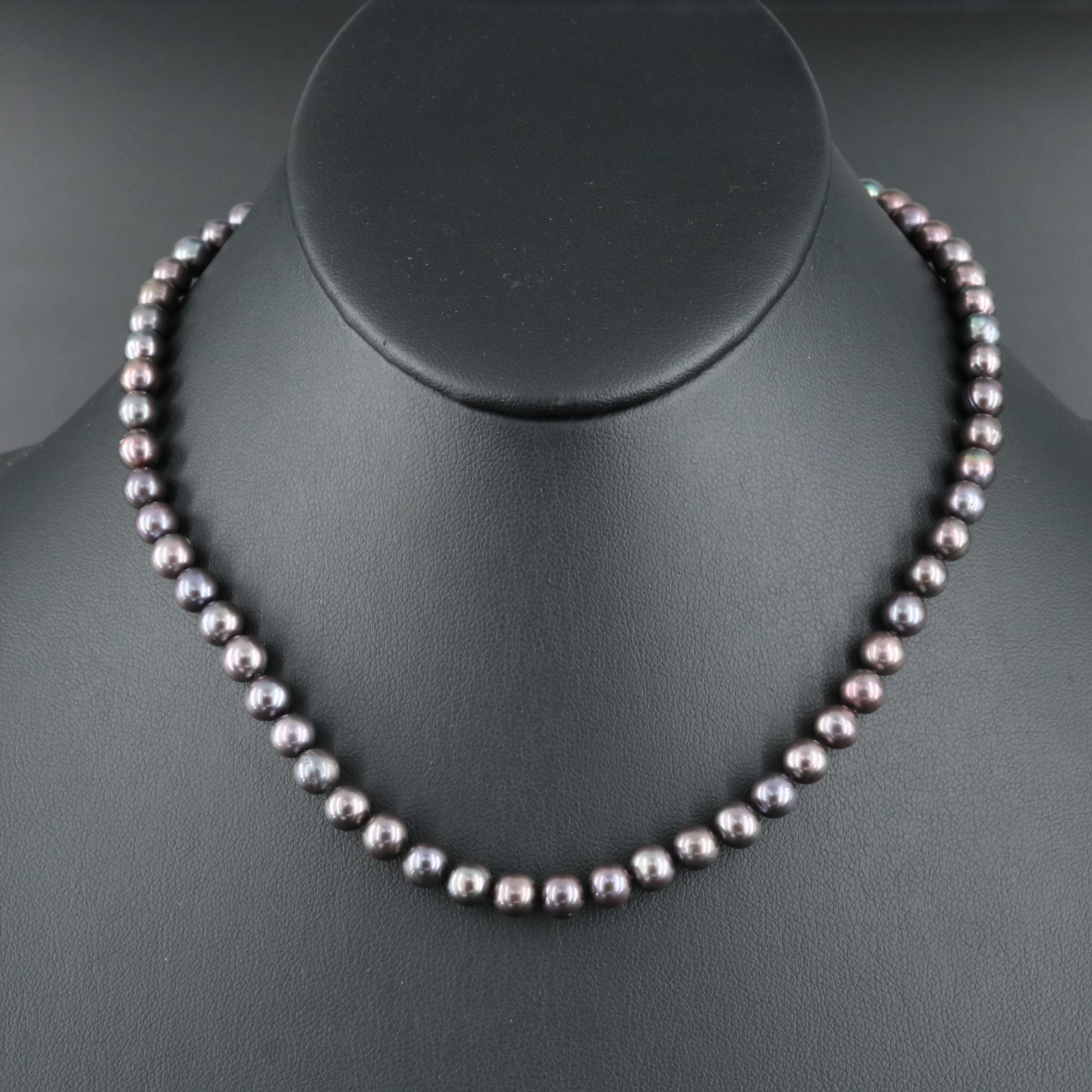 Pearl Necklace with 14K Clasp