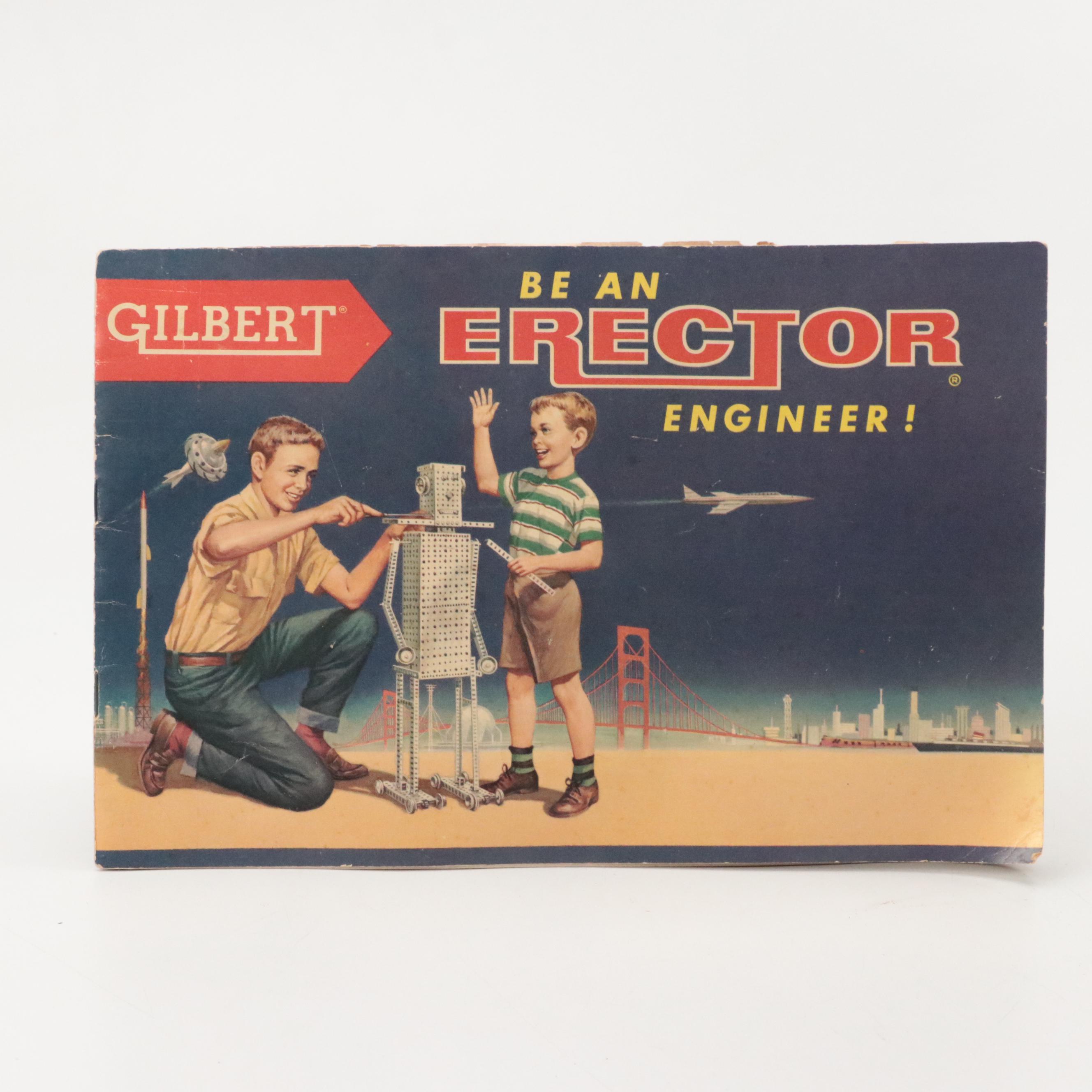 The A.C. Gilbert Co. Ferris Wheel Erector Building Set, Mid-20th Century