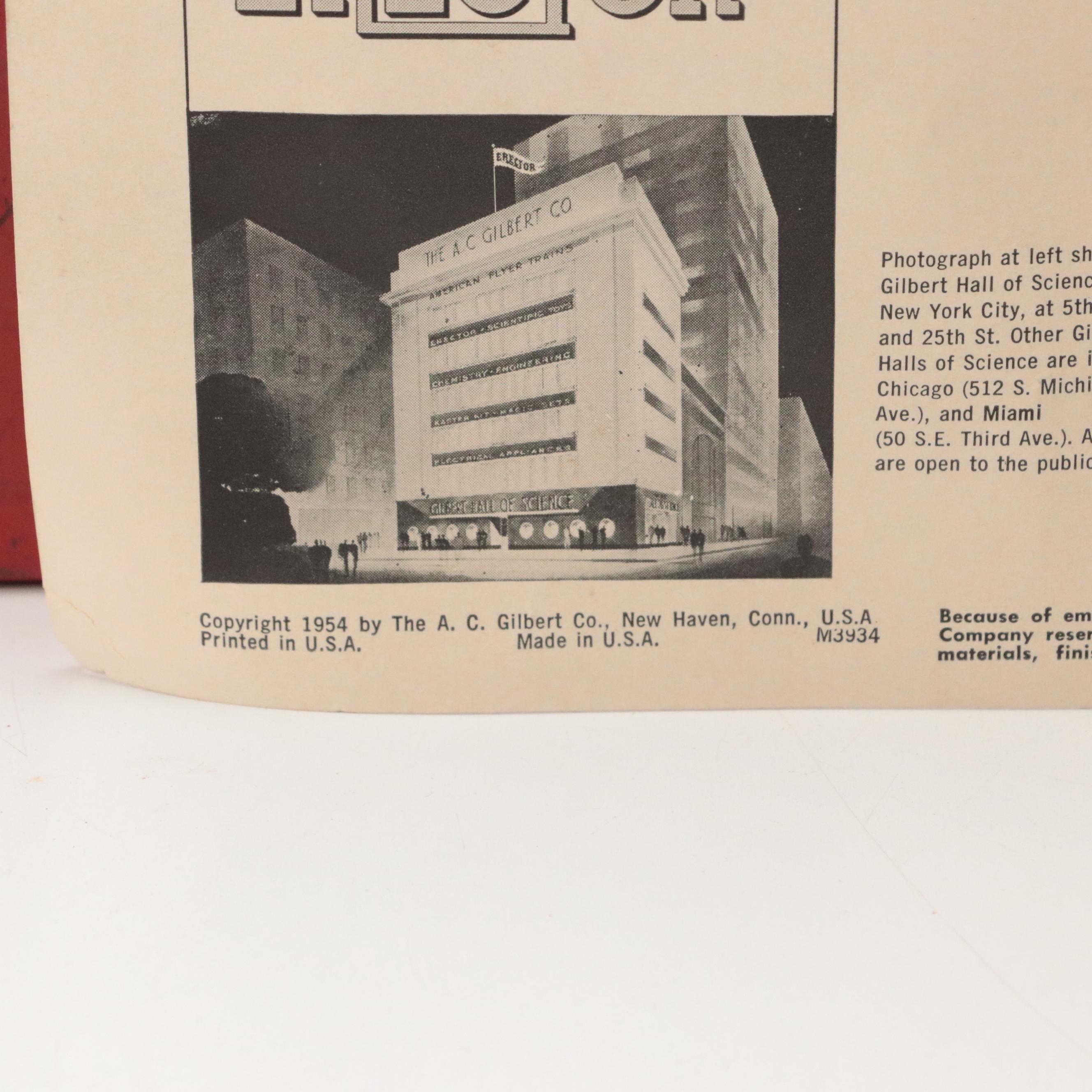 The A.C. Gilbert Co. Ferris Wheel Erector Building Set, Mid-20th Century