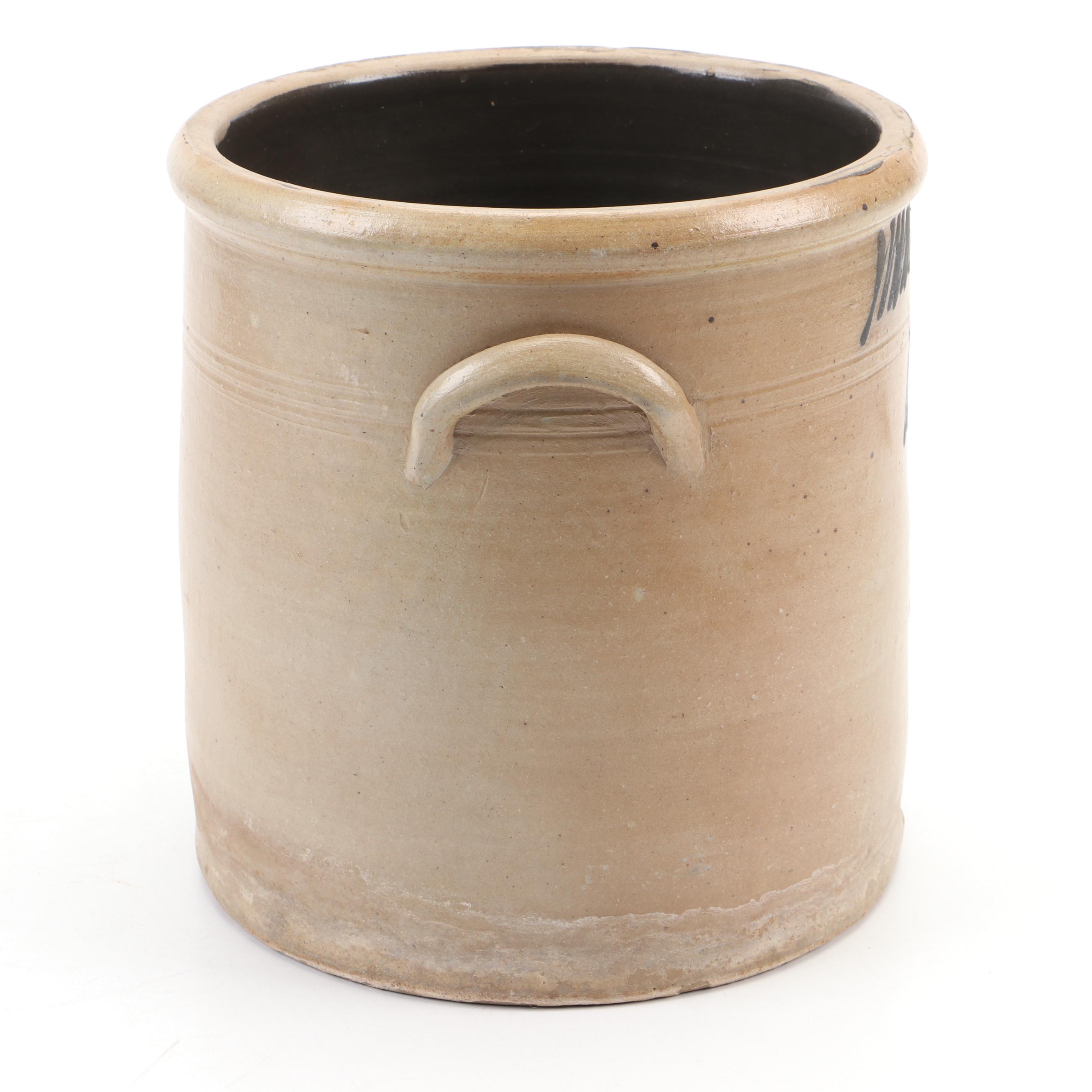 3-Gallon Salt Glazed Stoneware Crock