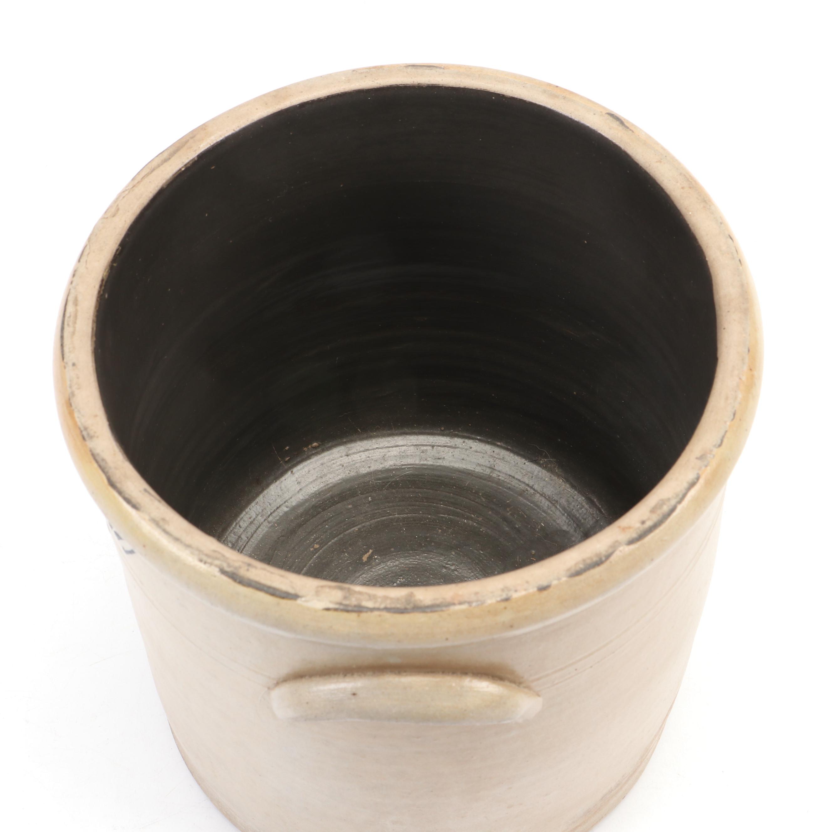 3-Gallon Salt Glazed Stoneware Crock